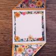 troc de troc carte florale qui s'ouvre. image 2