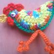 troc de troc petit coq au crochet fait main image 1