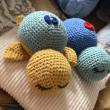 troc de troc lot 2 tortue artisanal peluche image 1