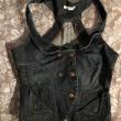 troc de troc veste jean sans manches taille m mng image 0