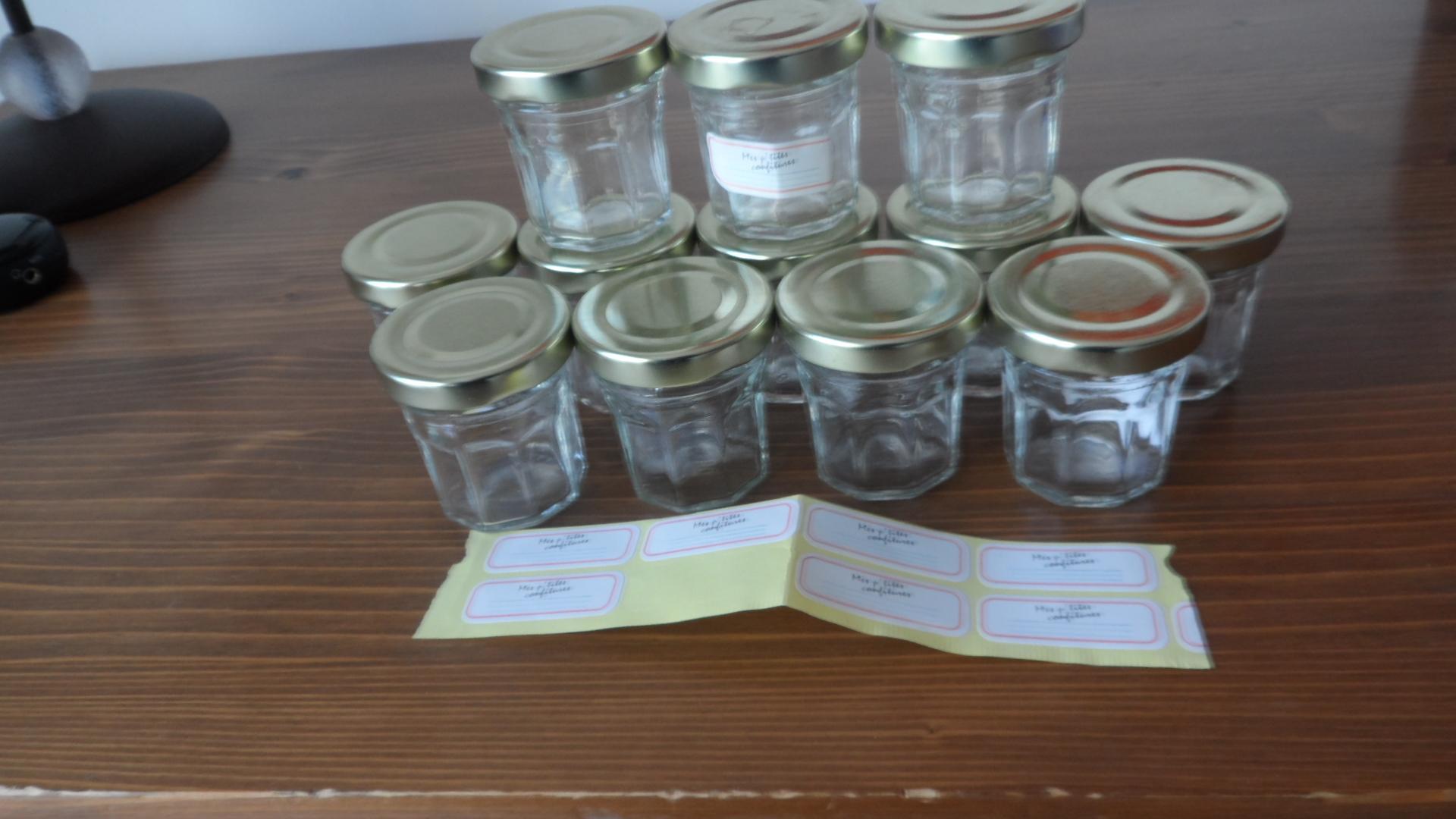 troc de troc jolis minis pots à confiture image 0