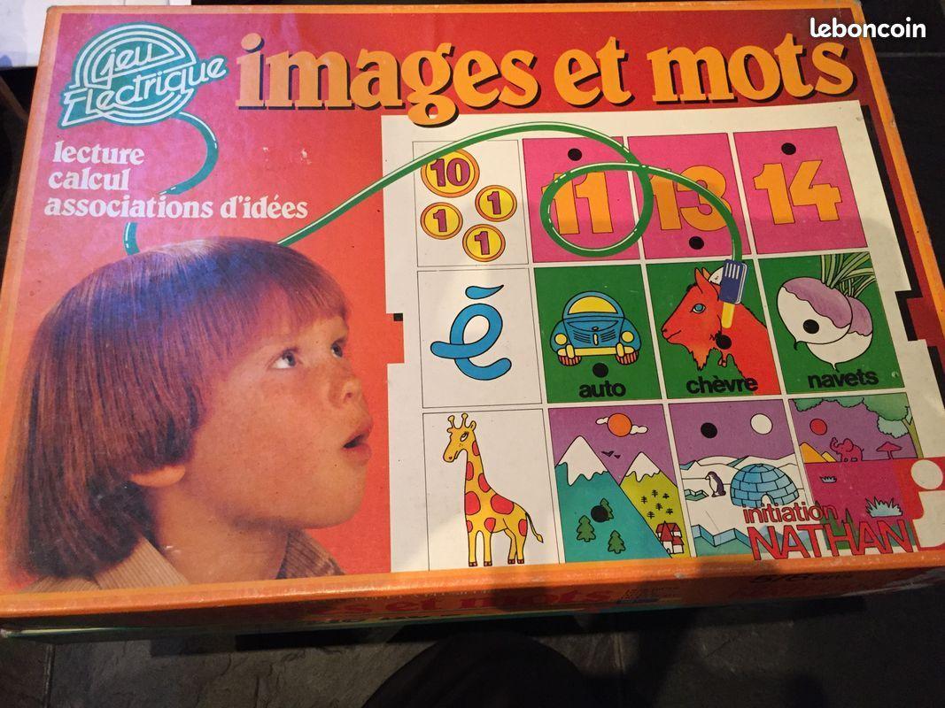 troc de troc jeu pour enfants "images et mots" (vintage) image 0