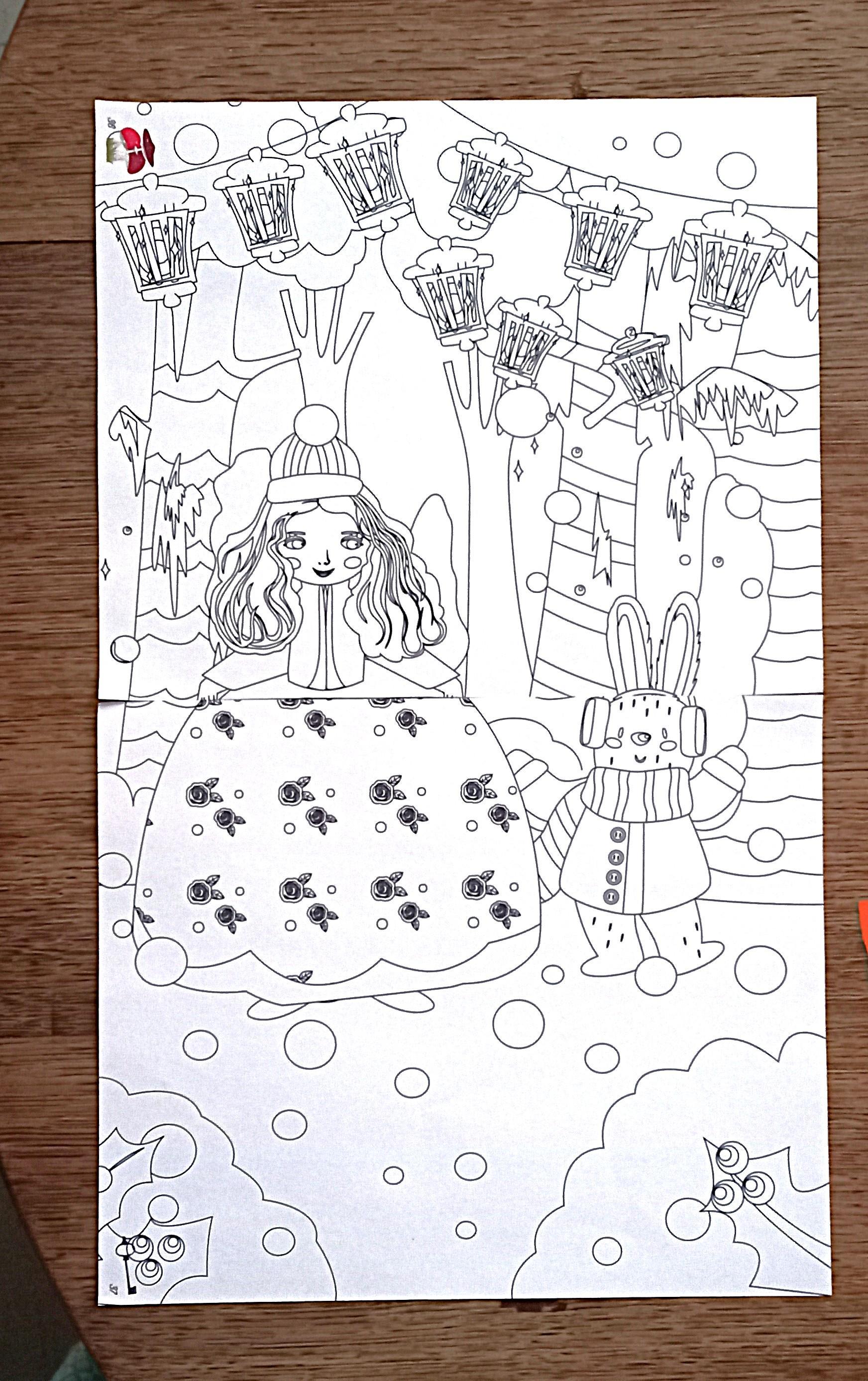 troc de troc coloriage "alice au pays des merveilles". image 0