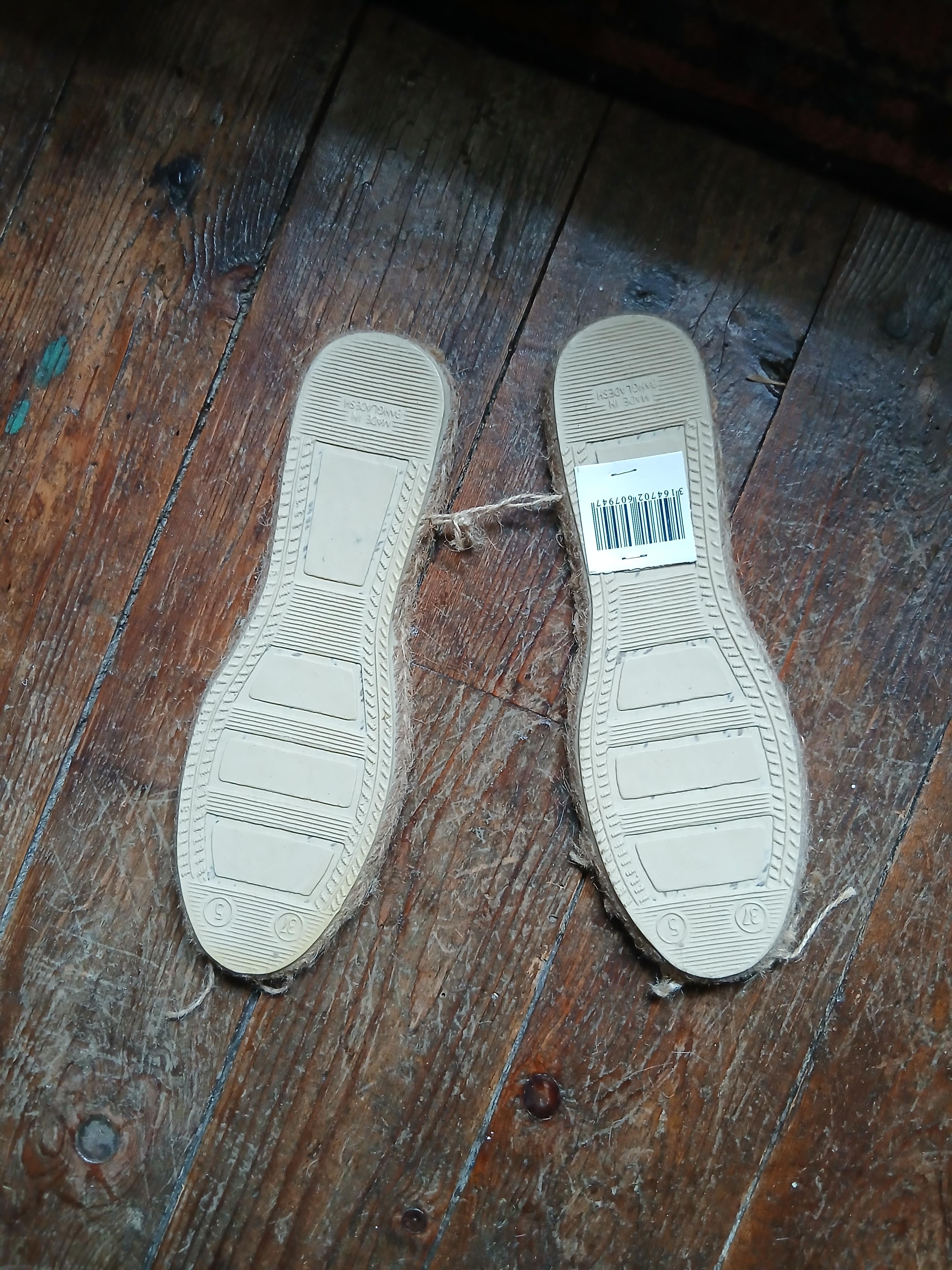 troc de troc paire de semelles d'espadrilles en corde 37 diy image 2