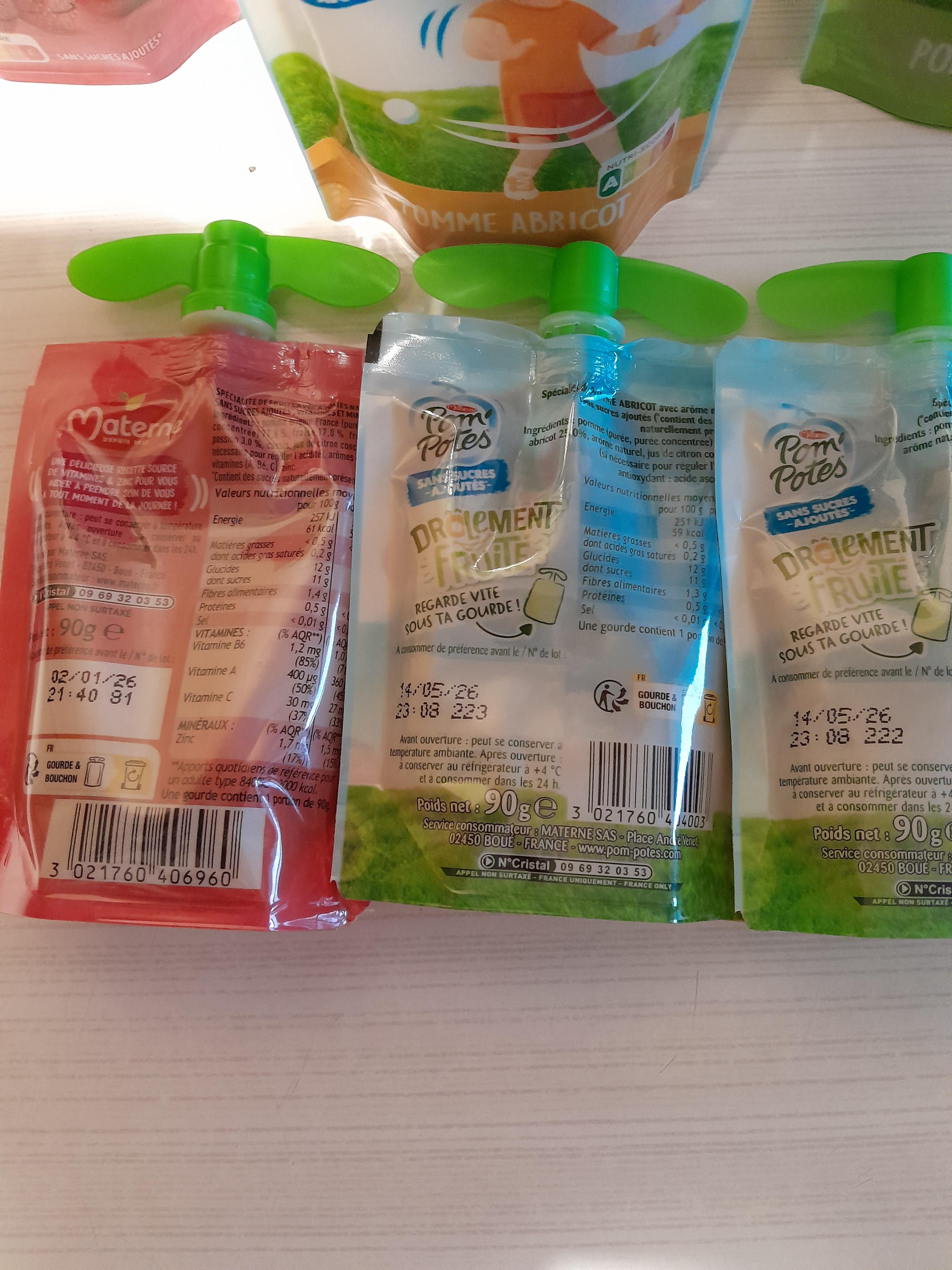 troc de troc lots de 9 compotes neuves image 2