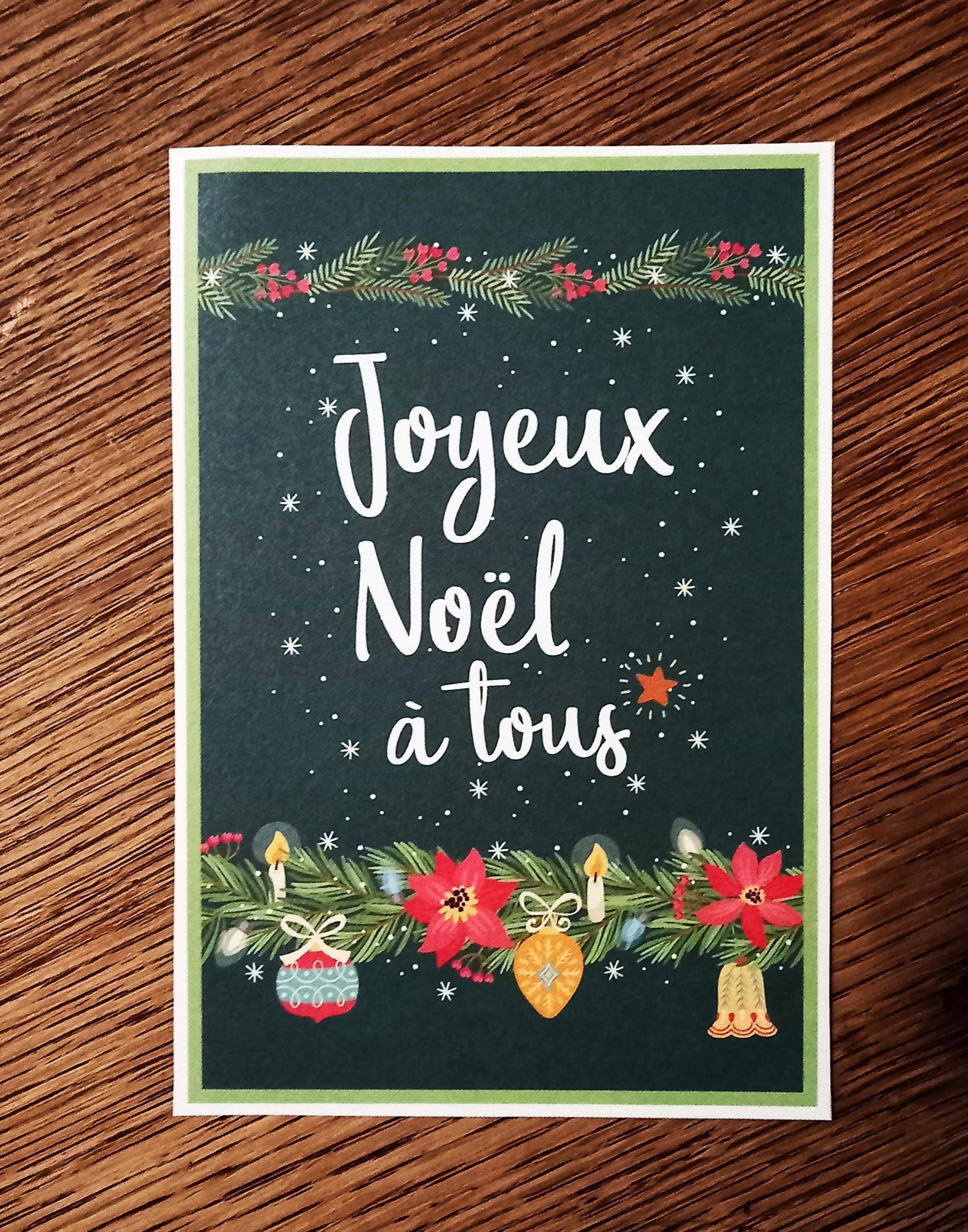 troc de troc carte "joyeux noël à tous". image 0