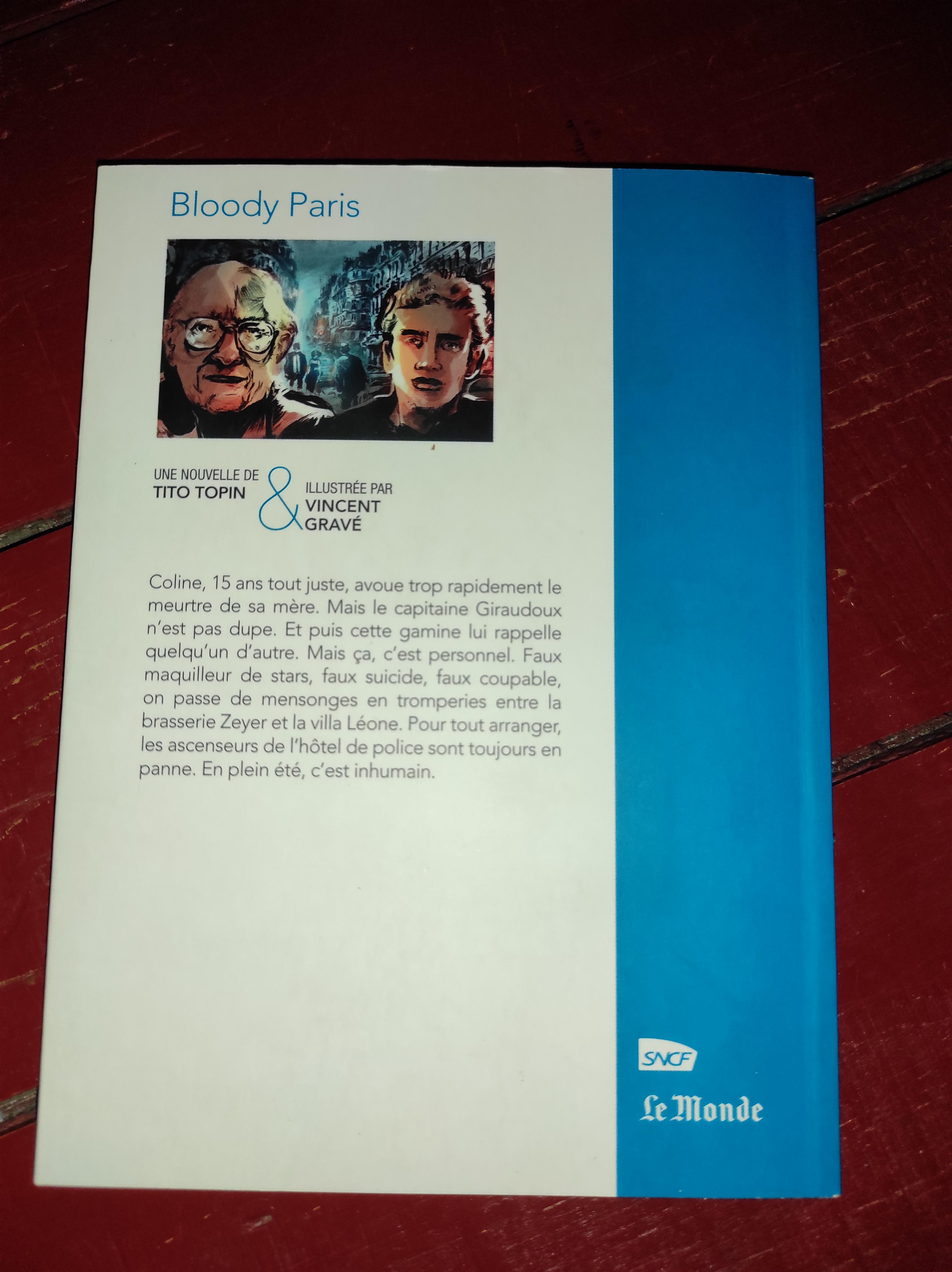 troc de troc livre les petits polars, bloody paris image 1