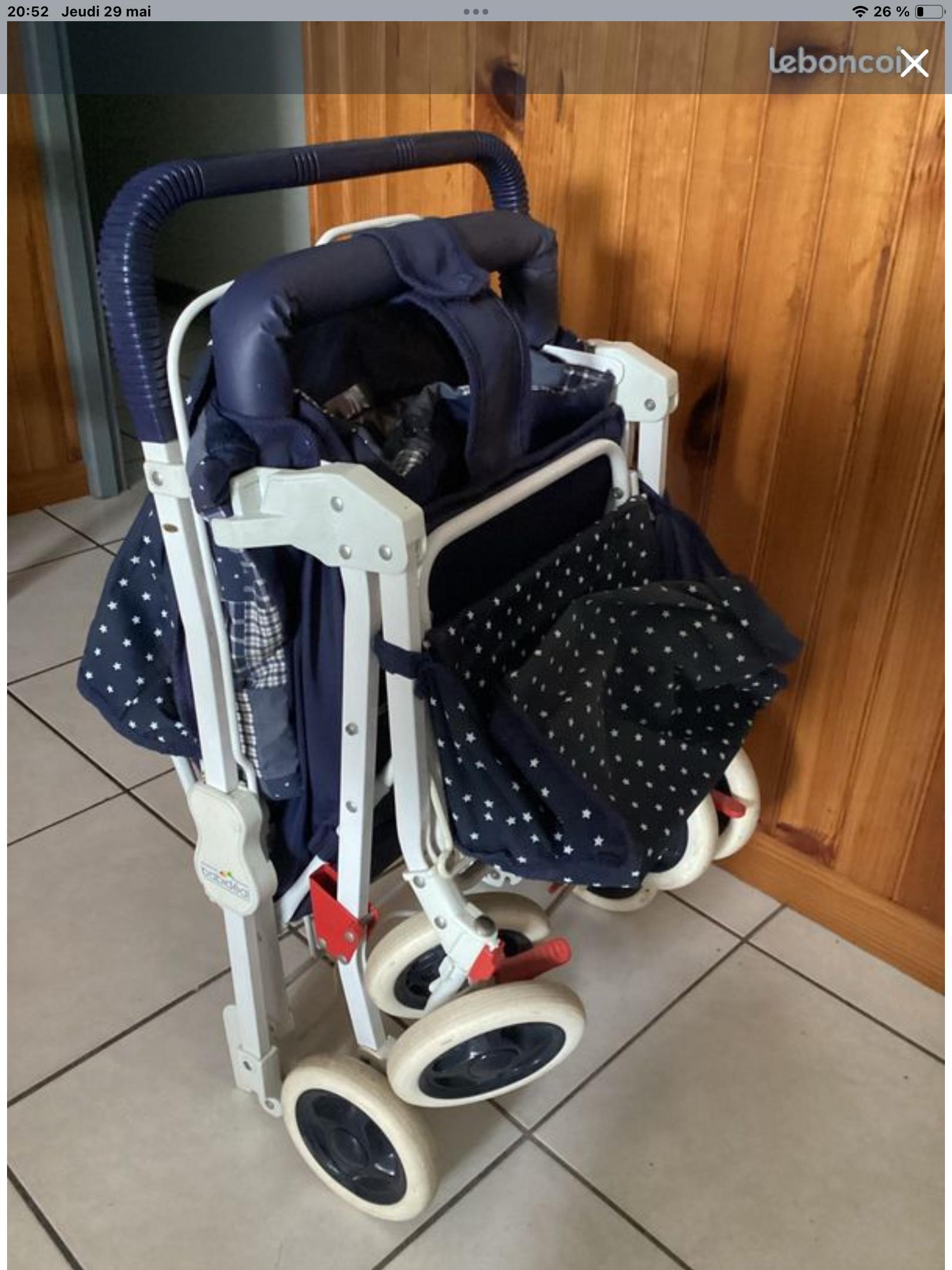 troc de troc poussette babydeal pliante image 2