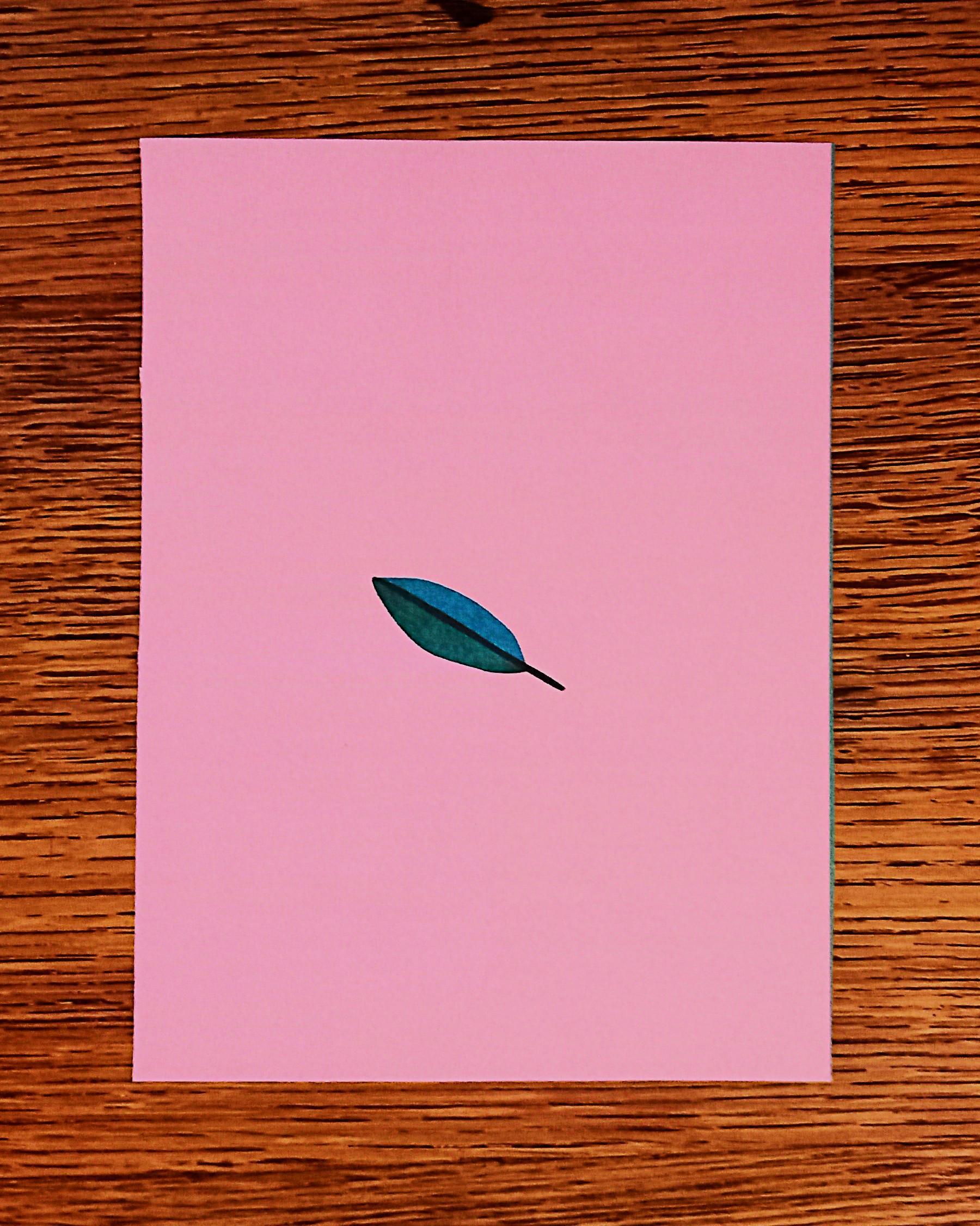 troc de troc carte "les feuilles tombent en dansant". image 1