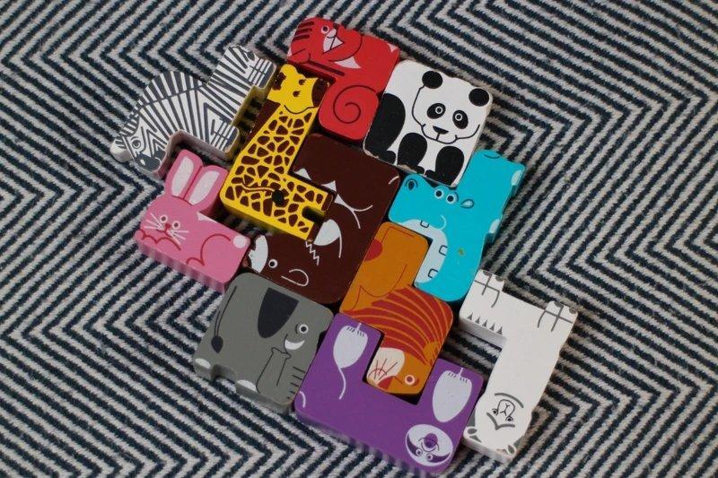troc de troc puzzle en bois pour enfants. comme neuf. image 0