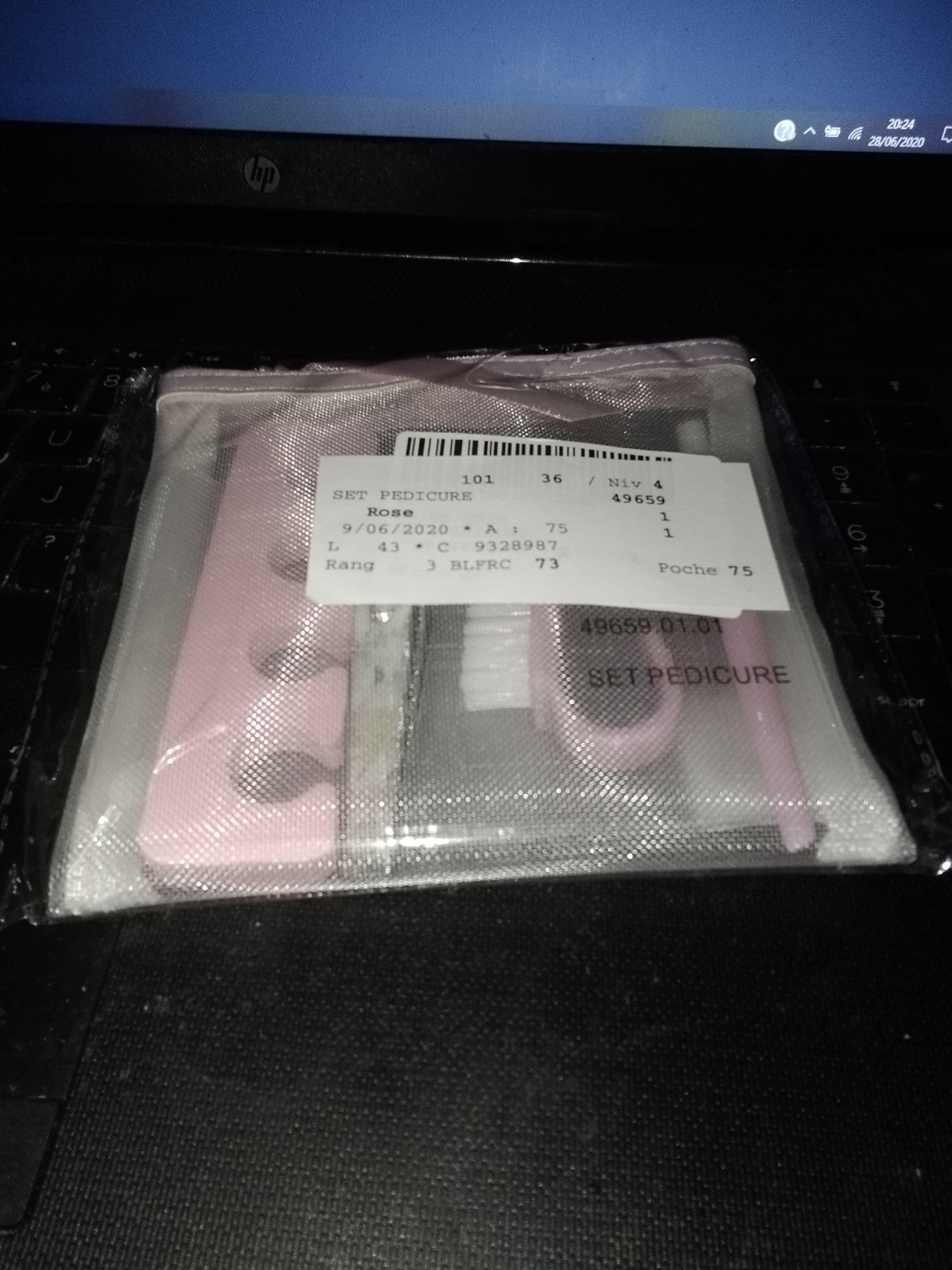troc de troc set pédicure rose neuf image 1
