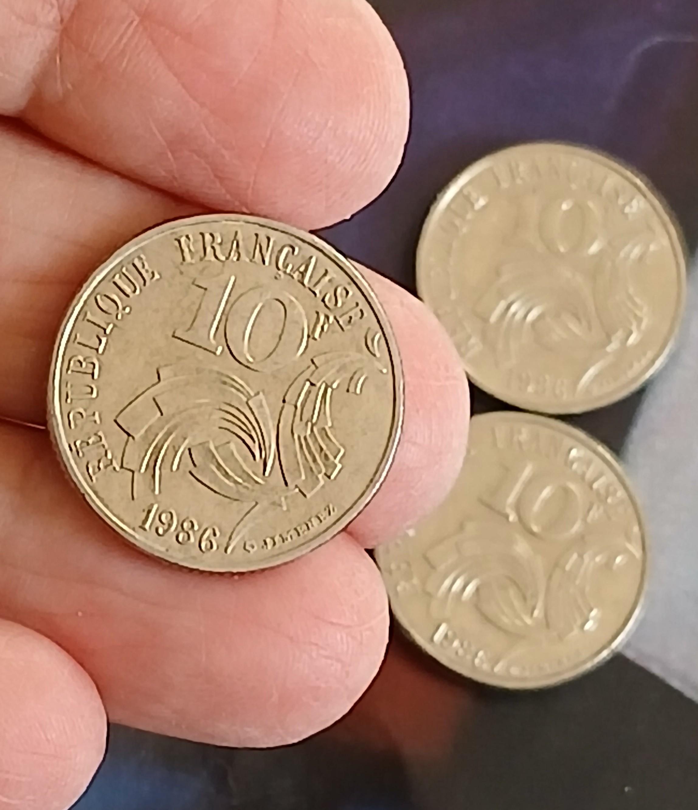 troc de troc reserver lilas quatre pièces de 10 francs république française image 2