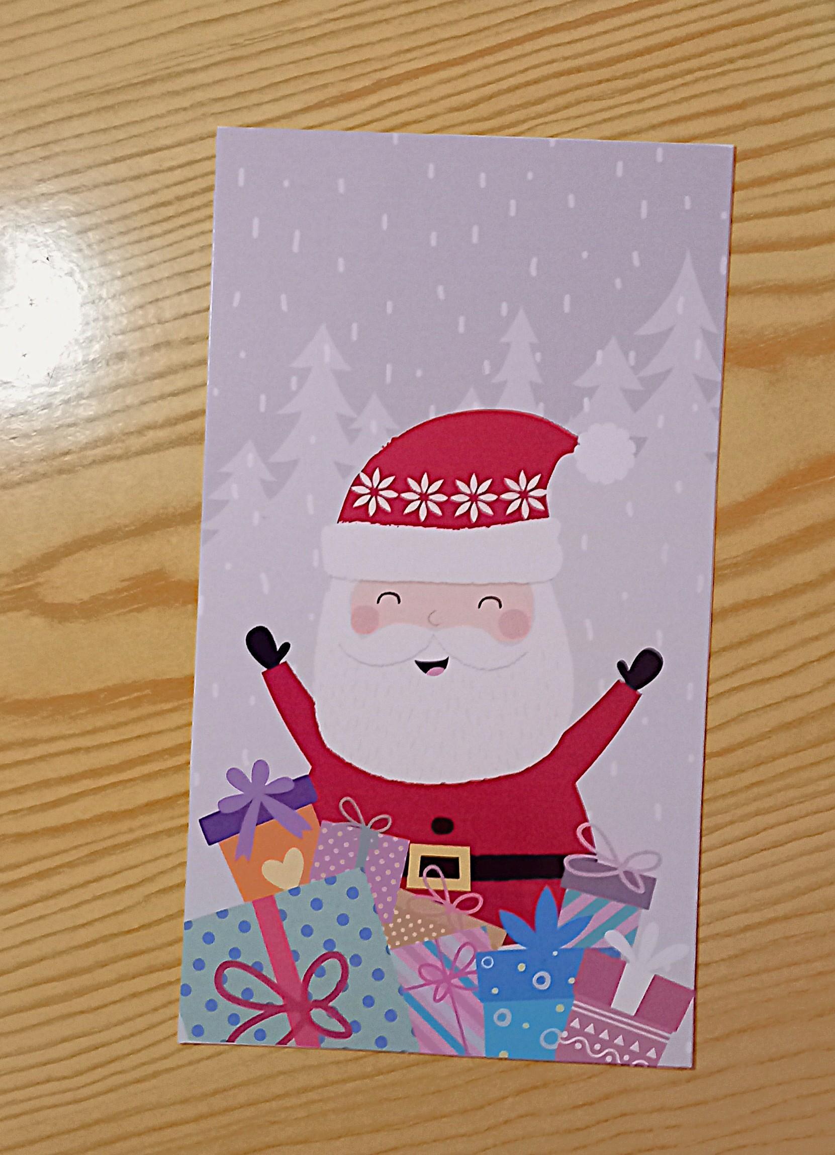 troc de troc carte "vive le père noël !". image 0