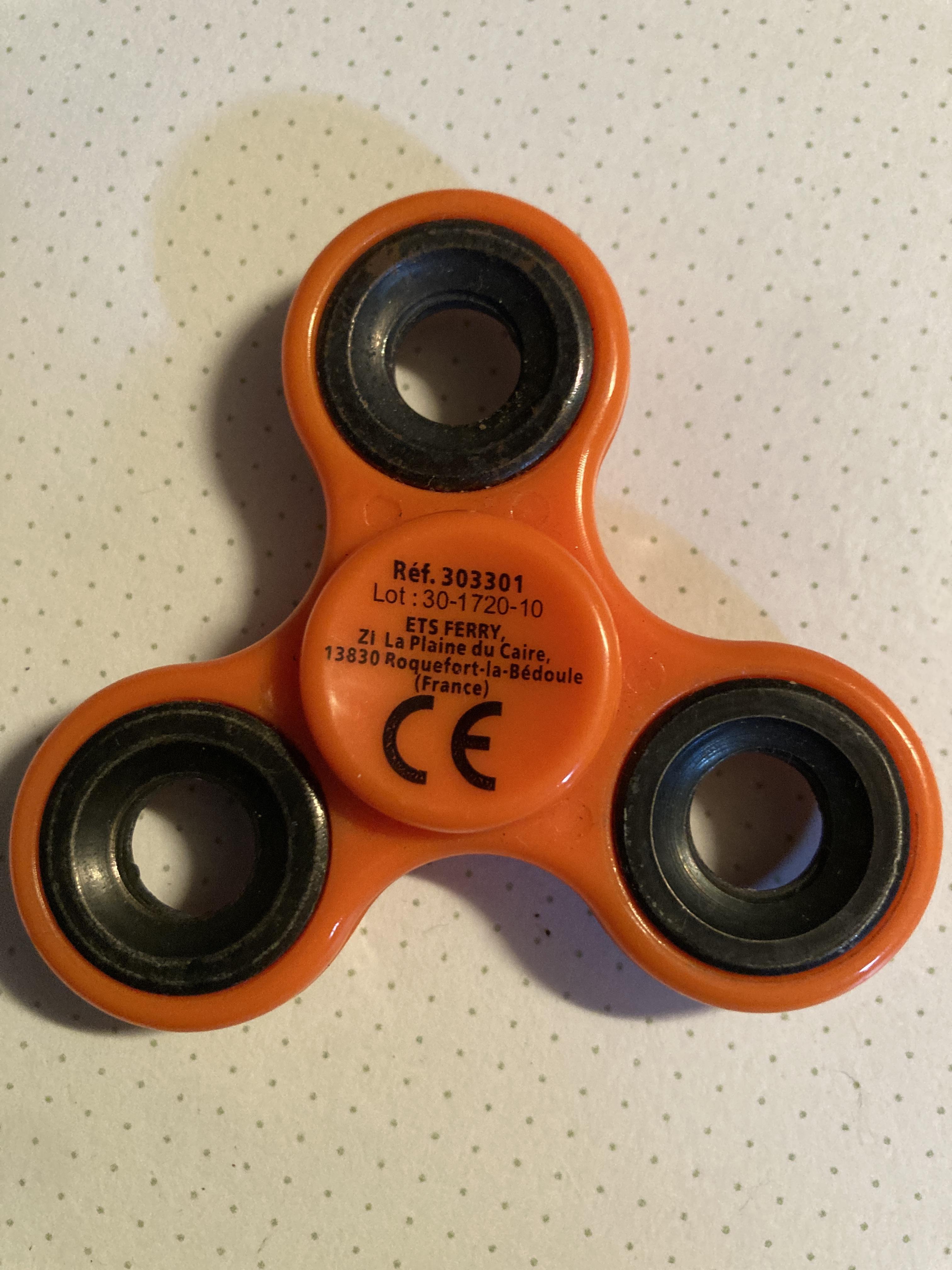 troc de troc handspinner orange image 1