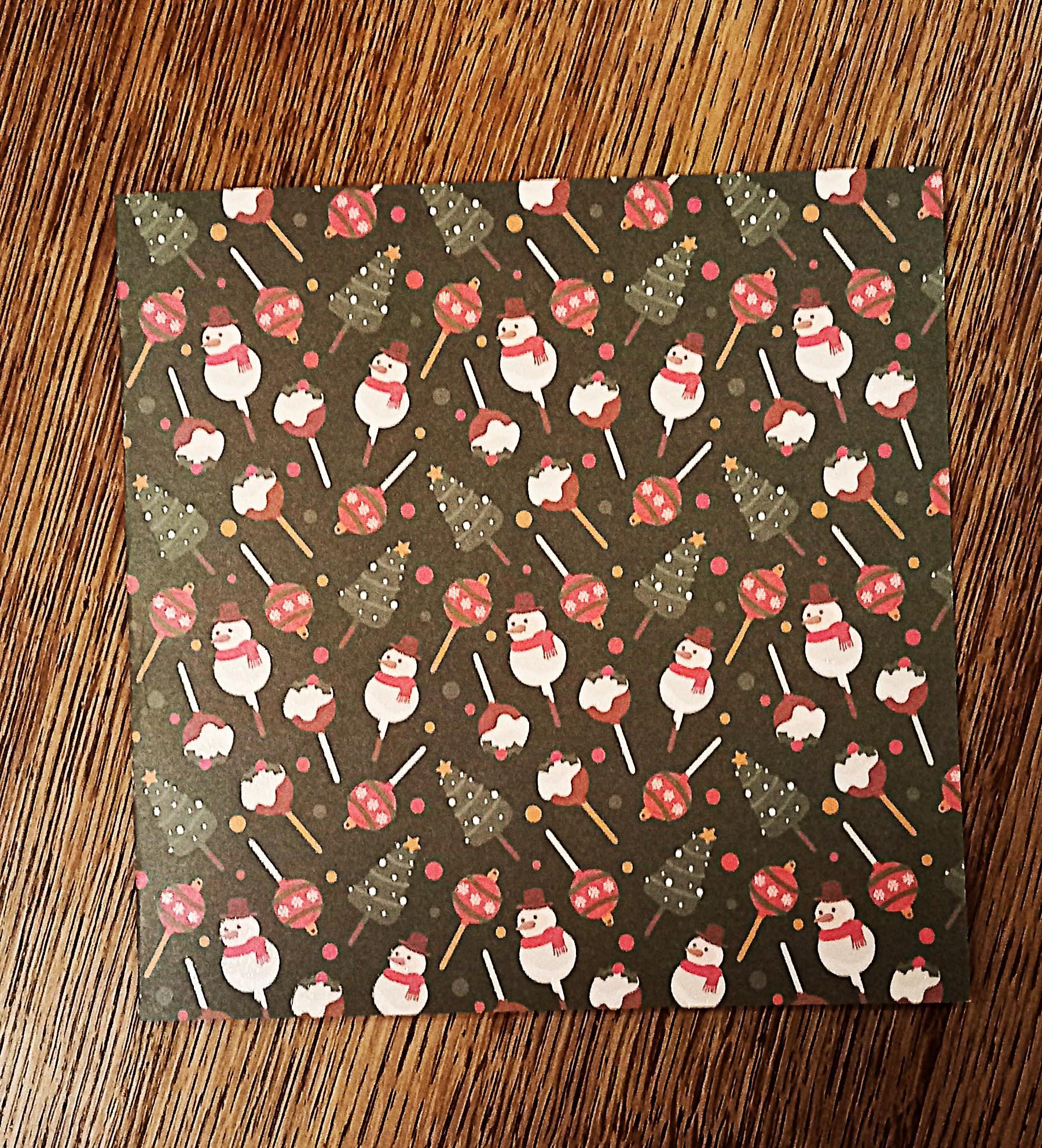 troc de troc carte double "sucettes de noël". image 0