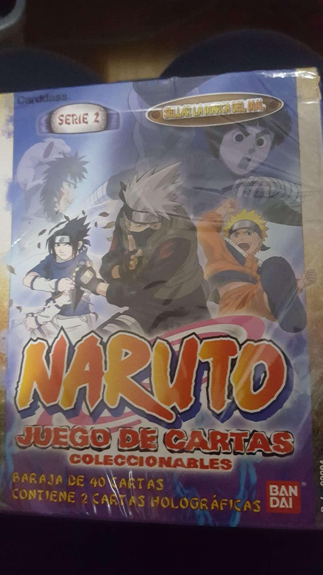 troc de troc boite de cartes maison naruto en espagnol image 0