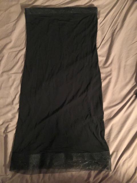 troc de troc jupe longue noire de soirée taille 2 amazone image 0