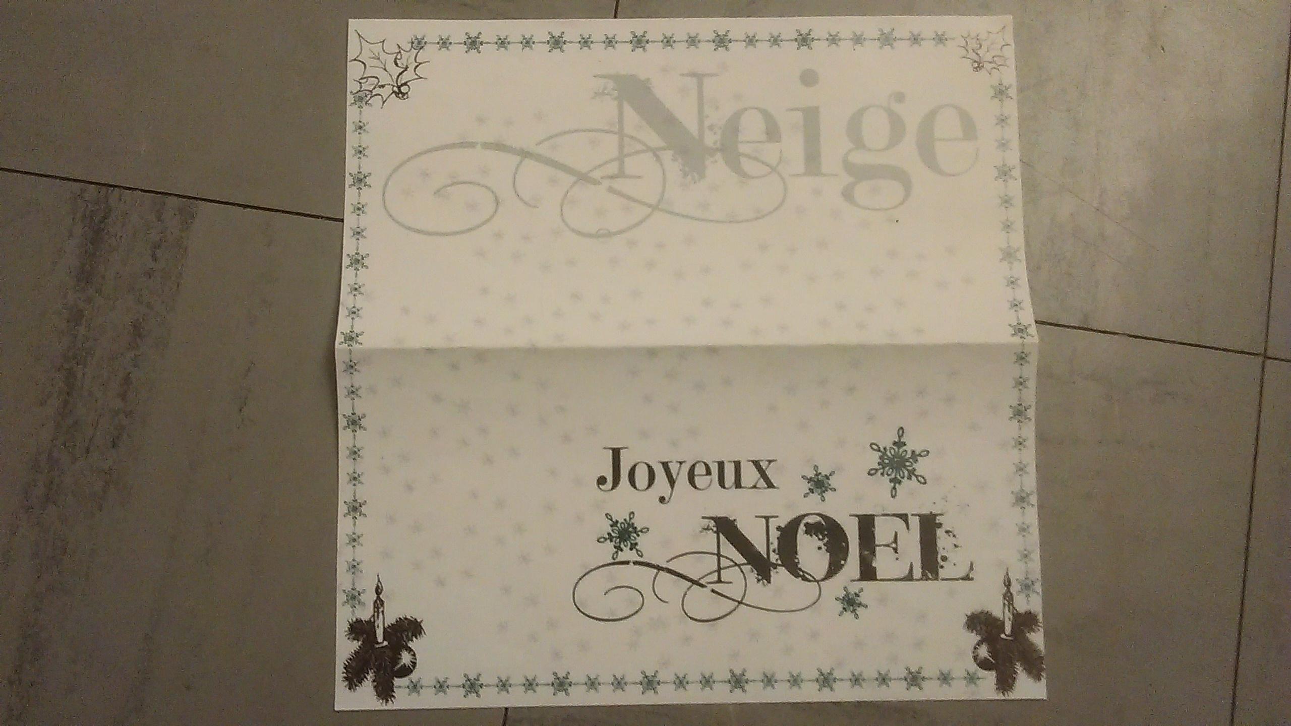 troc de troc papier créatif "noel". image 0