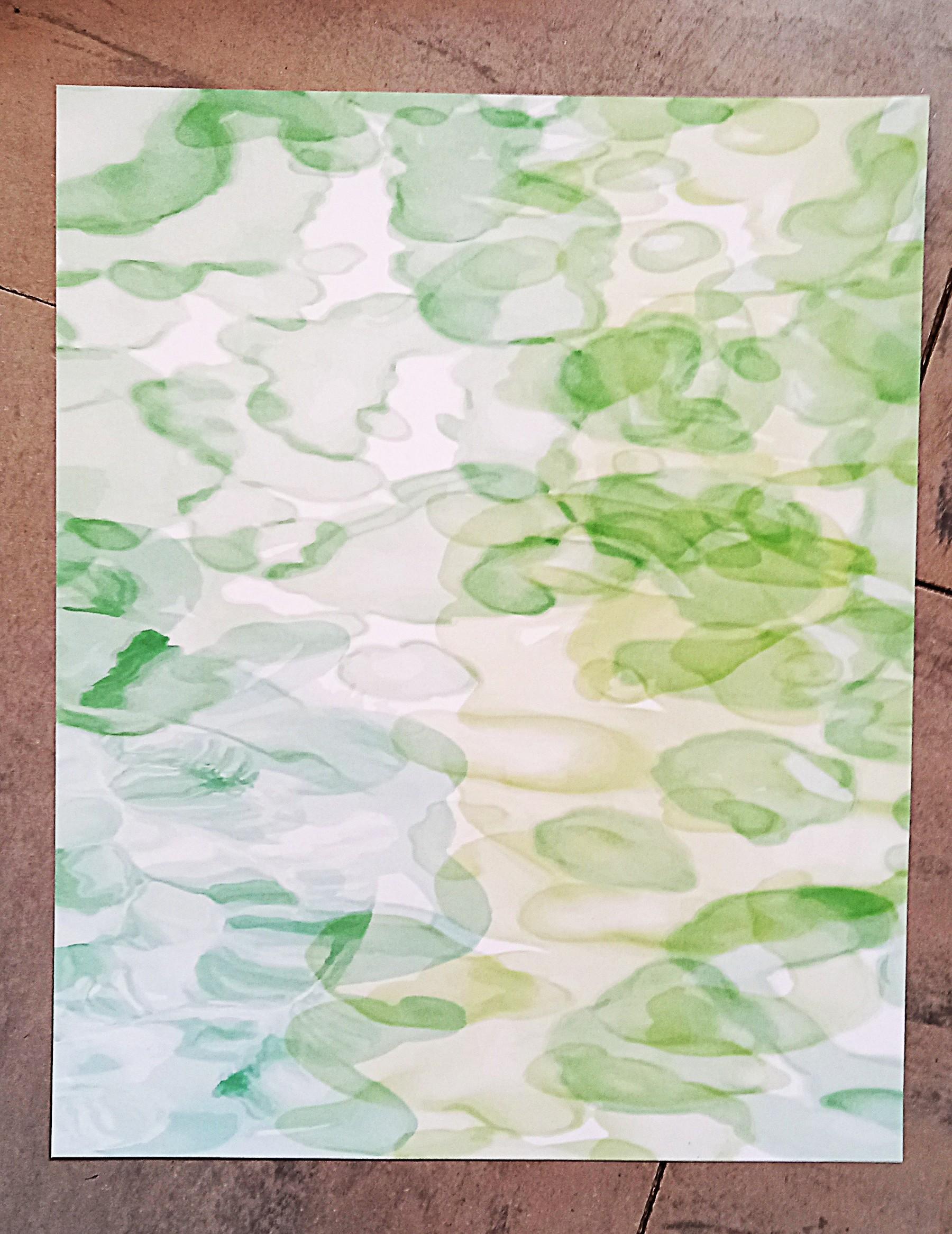 troc de troc papier créatif "vert d'eau". image 0