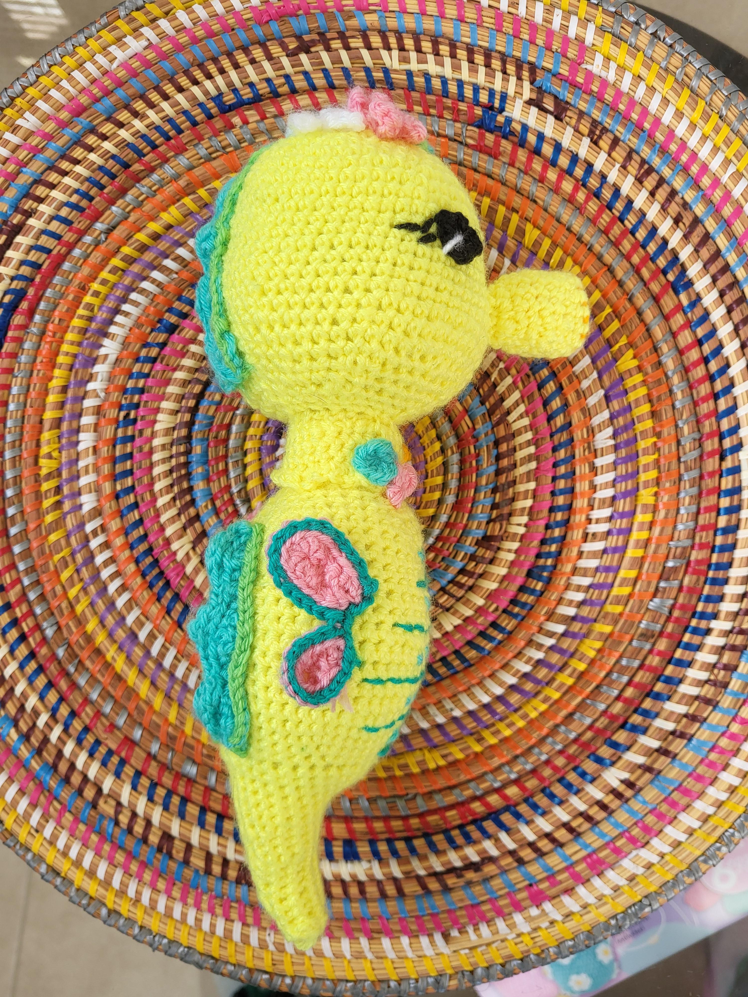 troc de troc hippocampe crochet image 1