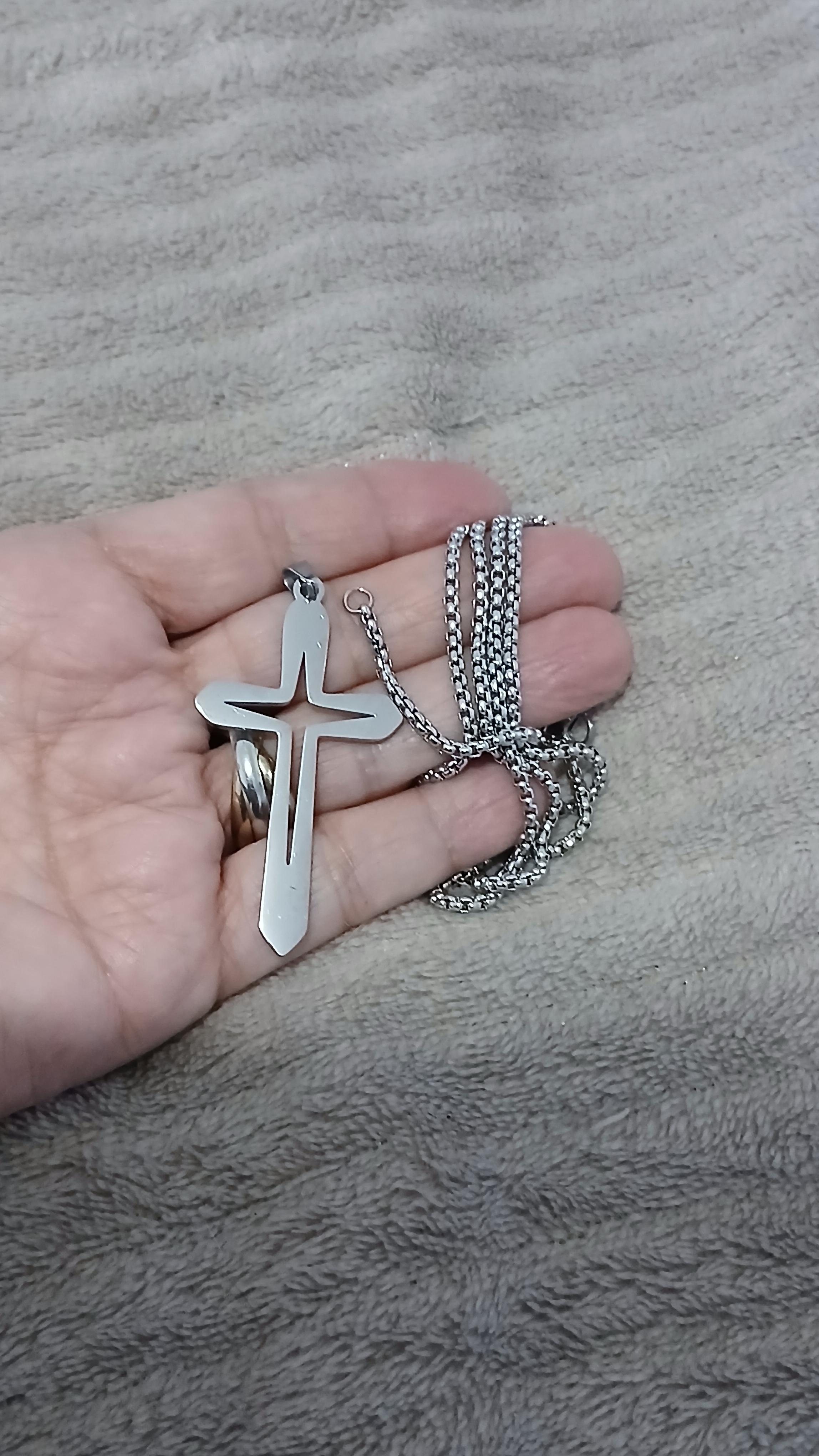 troc de troc reserver noelle collier pendentif croix image 0