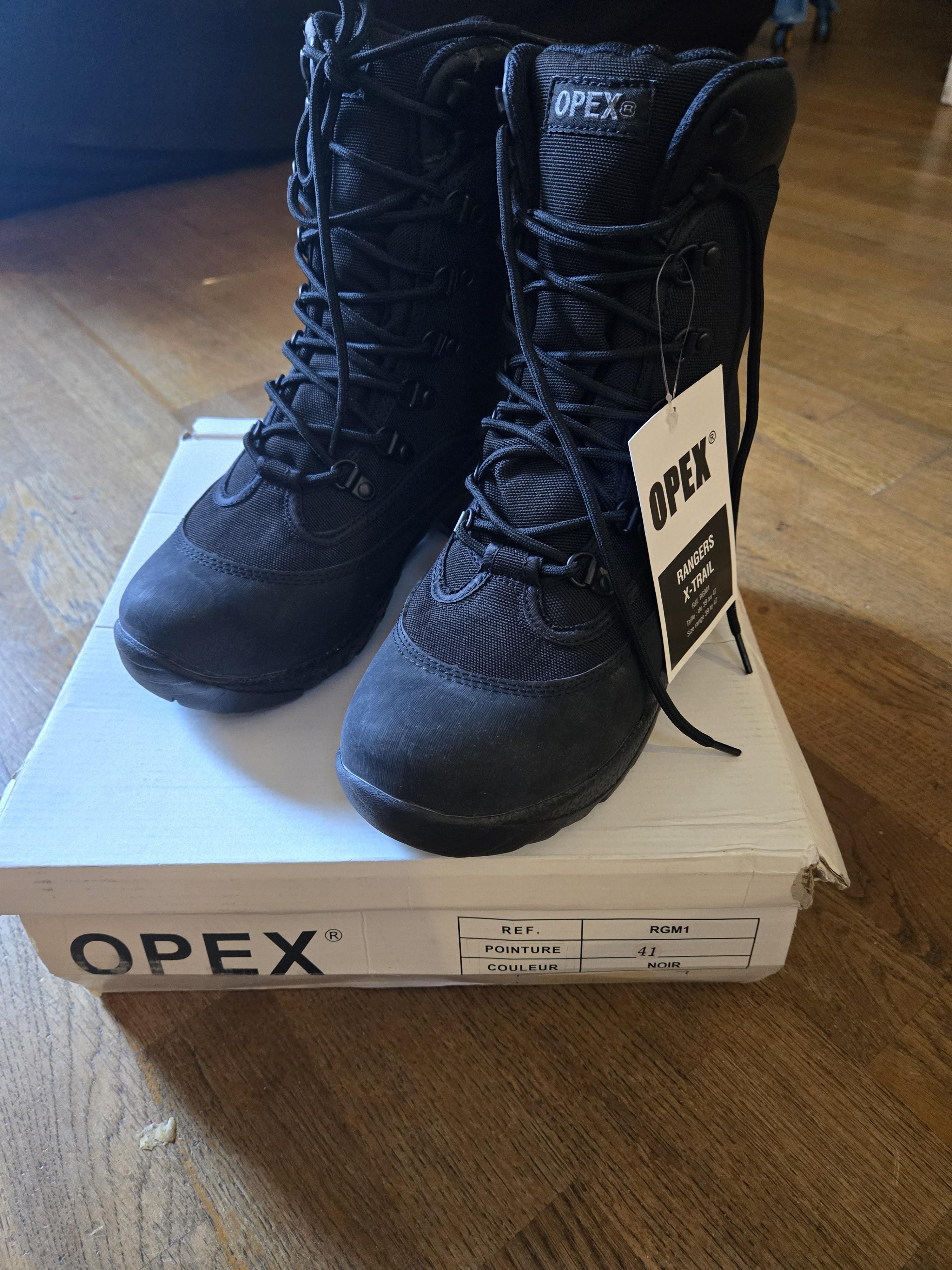 troc de troc rangers opex x-trail noires – taille 41 image 0