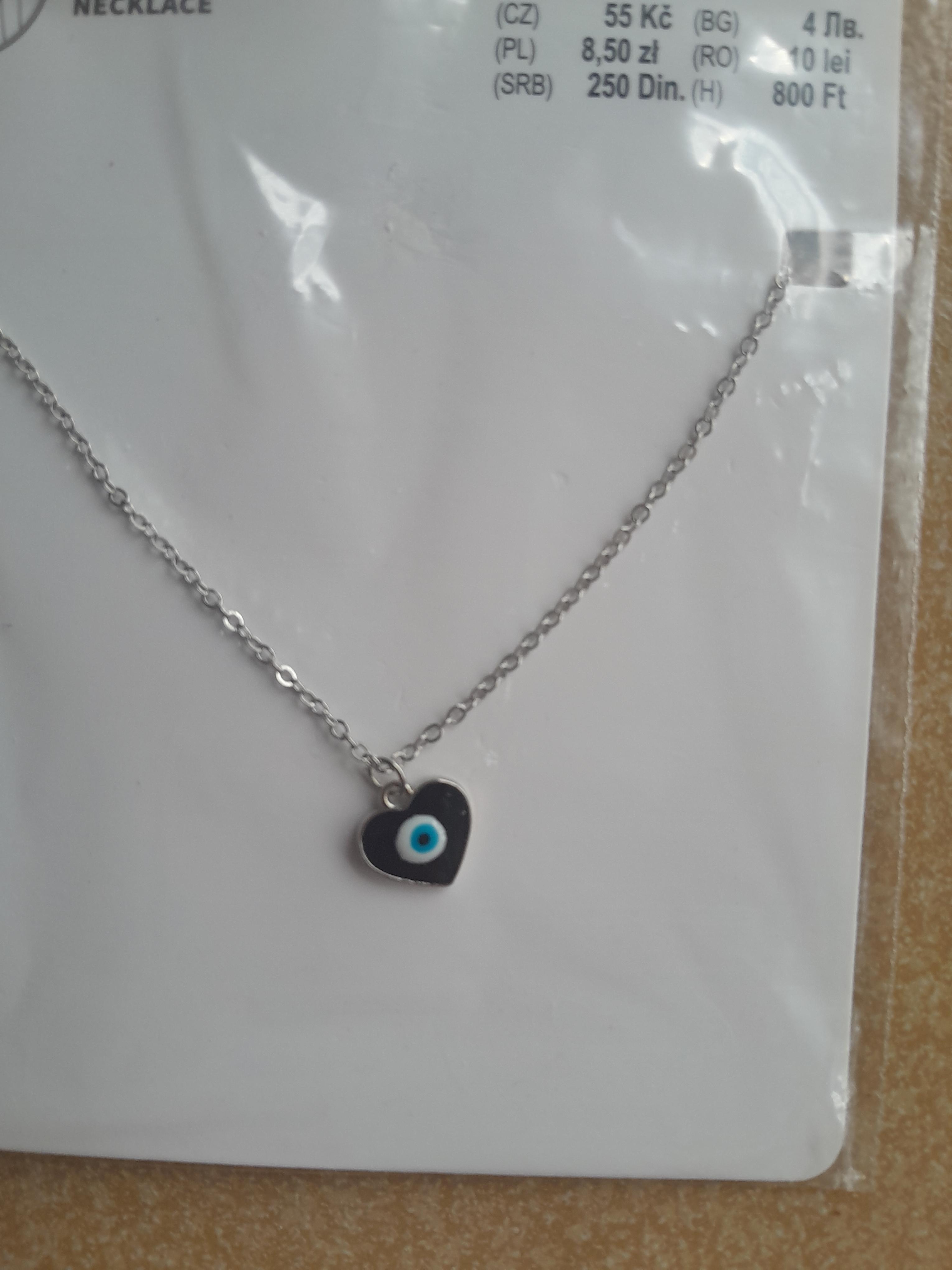 troc de troc reservee collier pendentif cœur neuf image 0