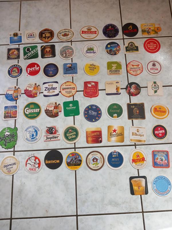 troc de troc lot de 50 dessous de verre différents image 0
