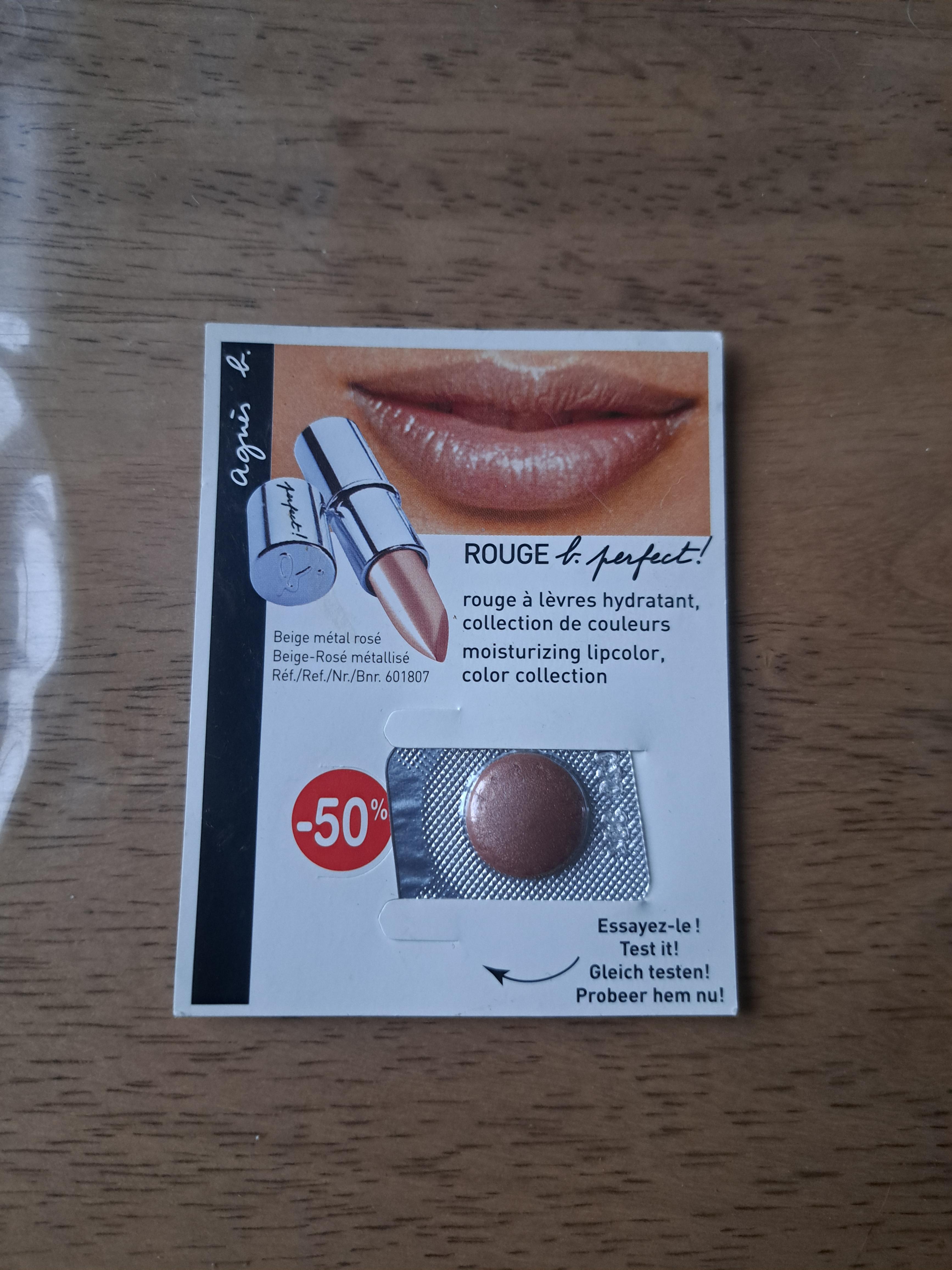 troc de troc Échantillon rouge à lèvres image 0