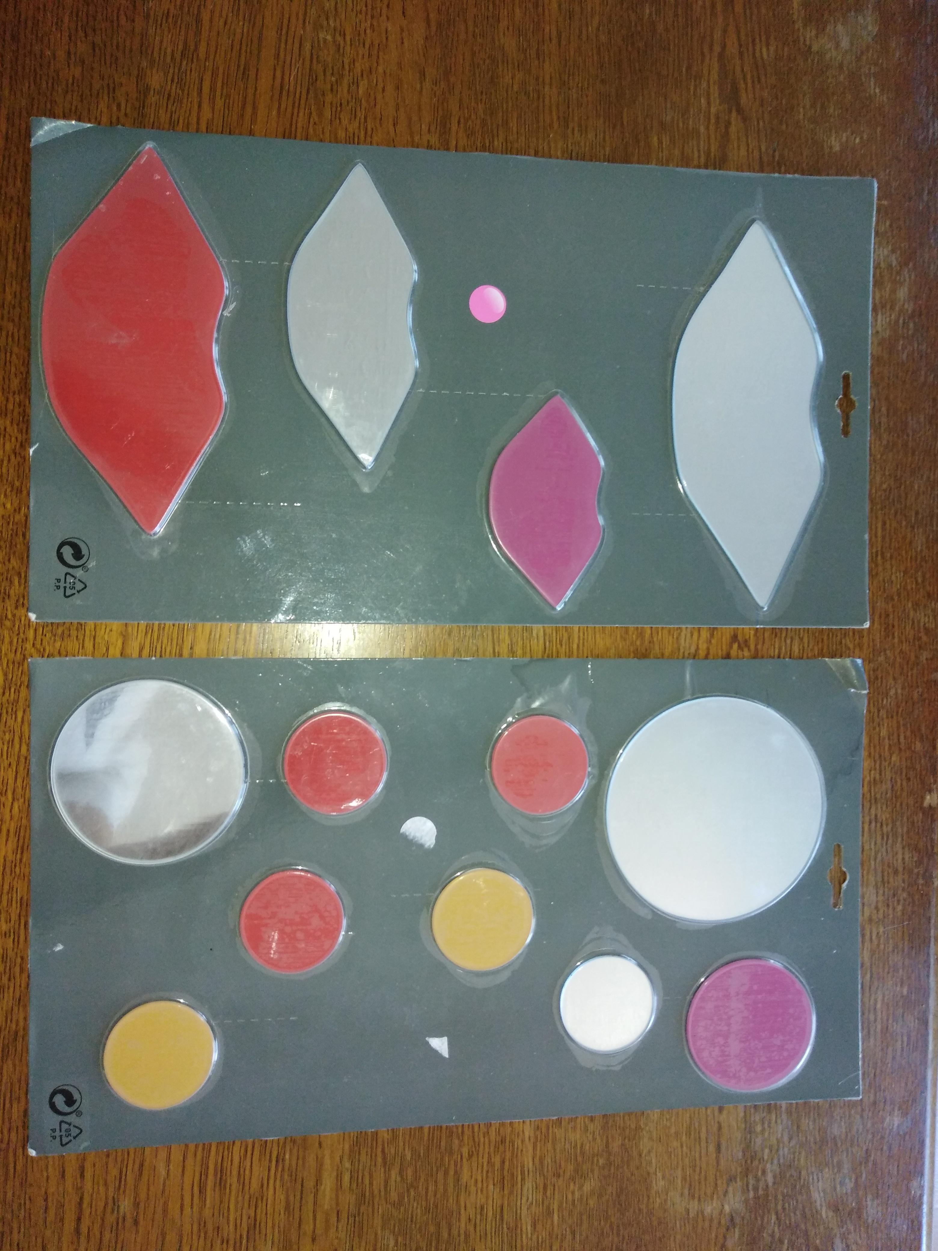 troc de troc 2 set de miroirs autocollants. image 1