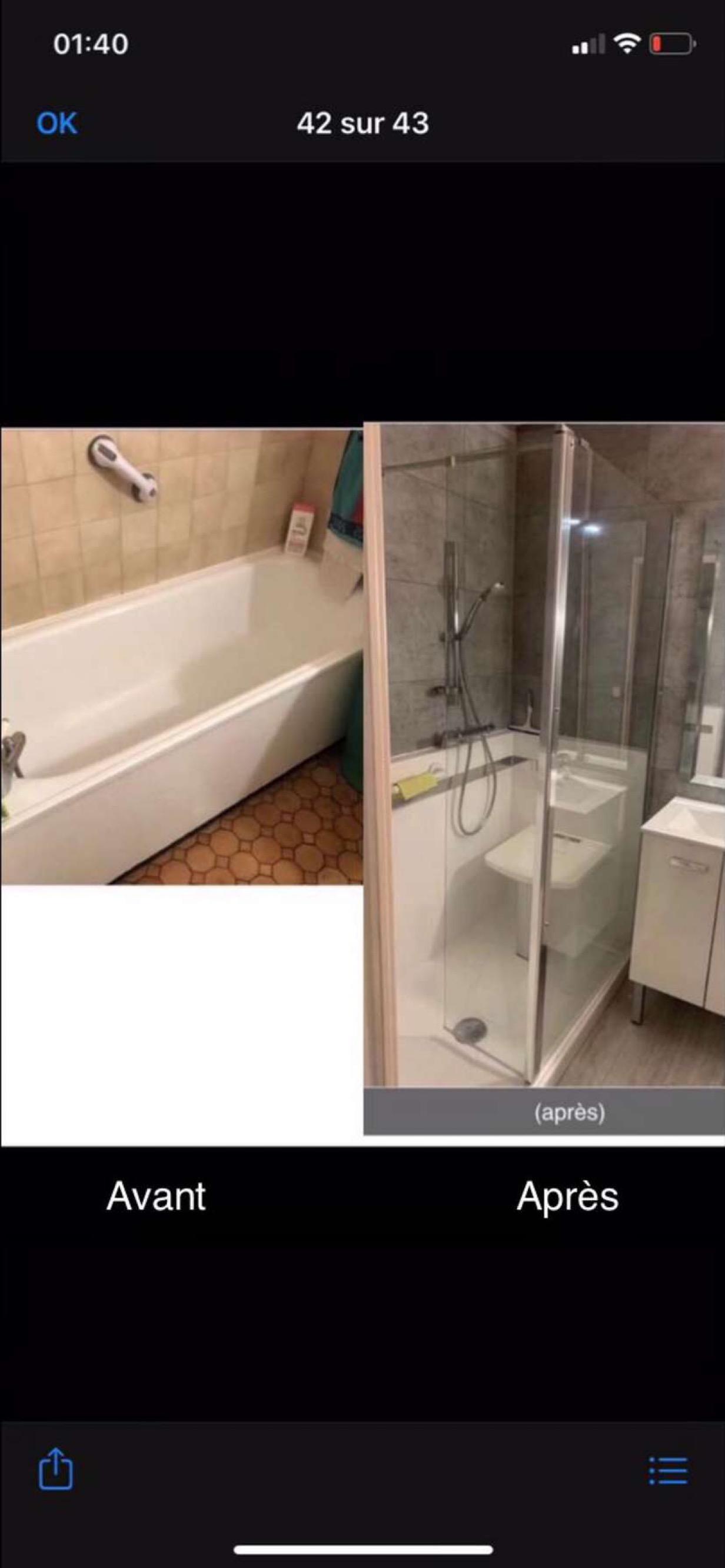 troc de troc Élément de douche complète salle de bain complète neuf image 0