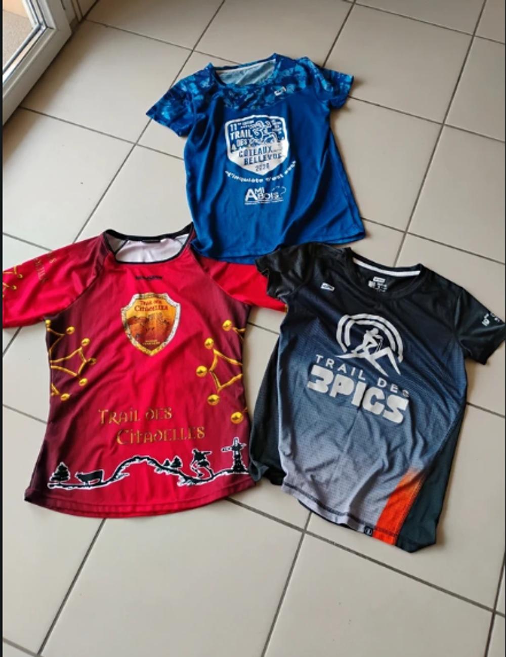 troc de troc t-shirts techniques course à pied pour femme image 1