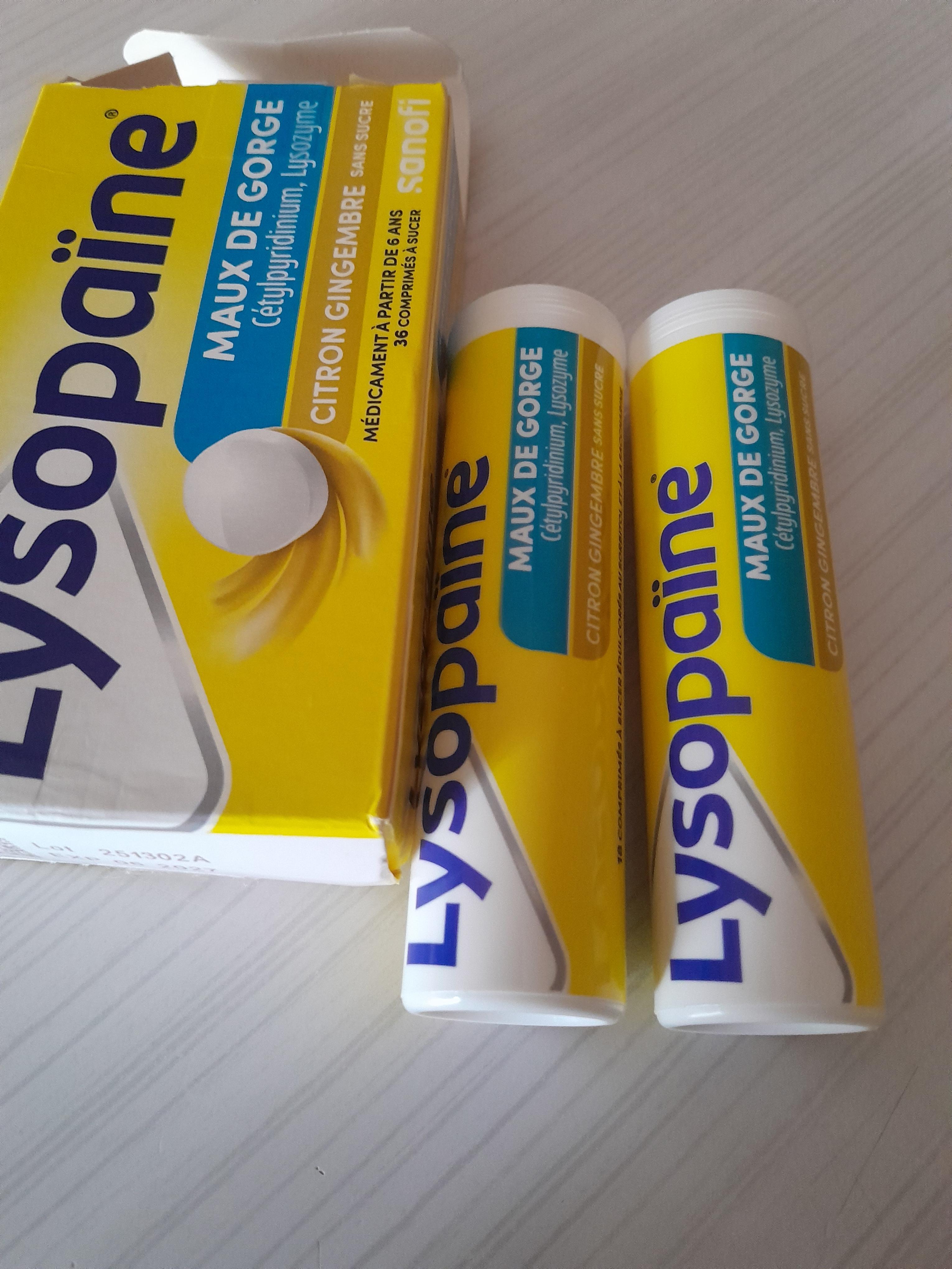 troc de troc réservée pastille pour la gorge lysopaine image 2