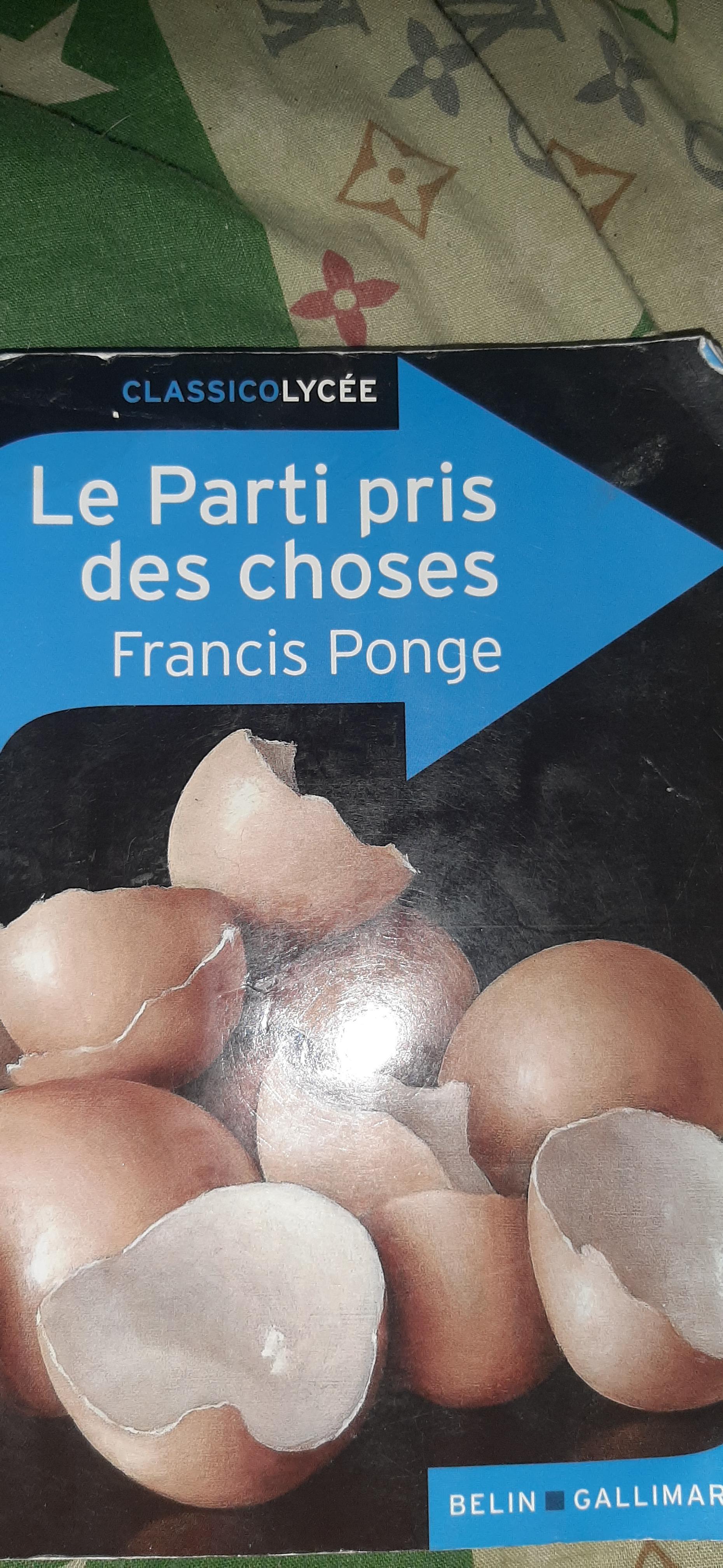 troc de troc livre le parti pris des choses image 0