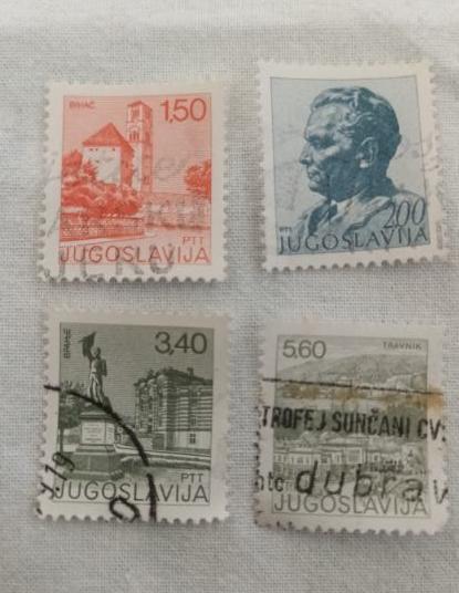 troc de troc timbres du monde - yougoslavie image 0