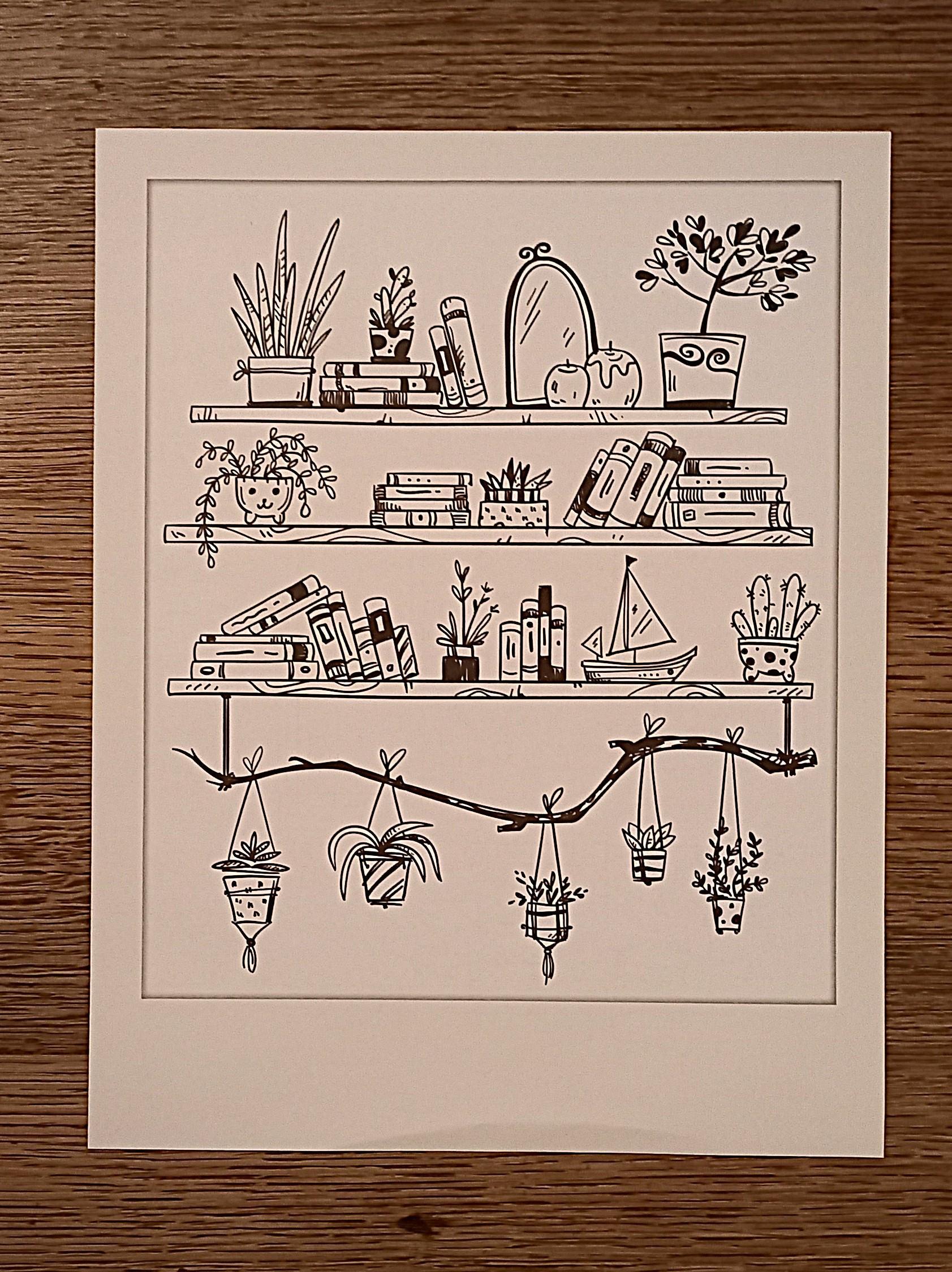 troc de troc coloriage recto/verso. image 1