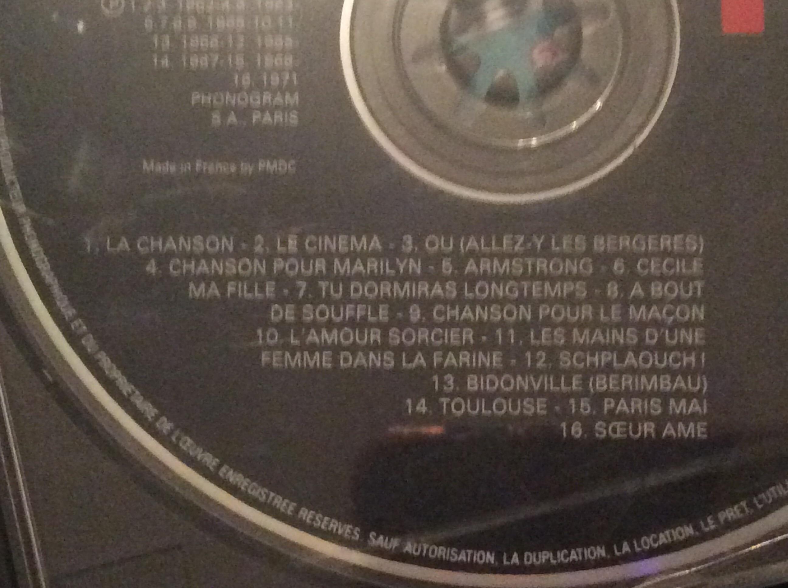 troc de troc cd claude nougaro volume deux master série image 1