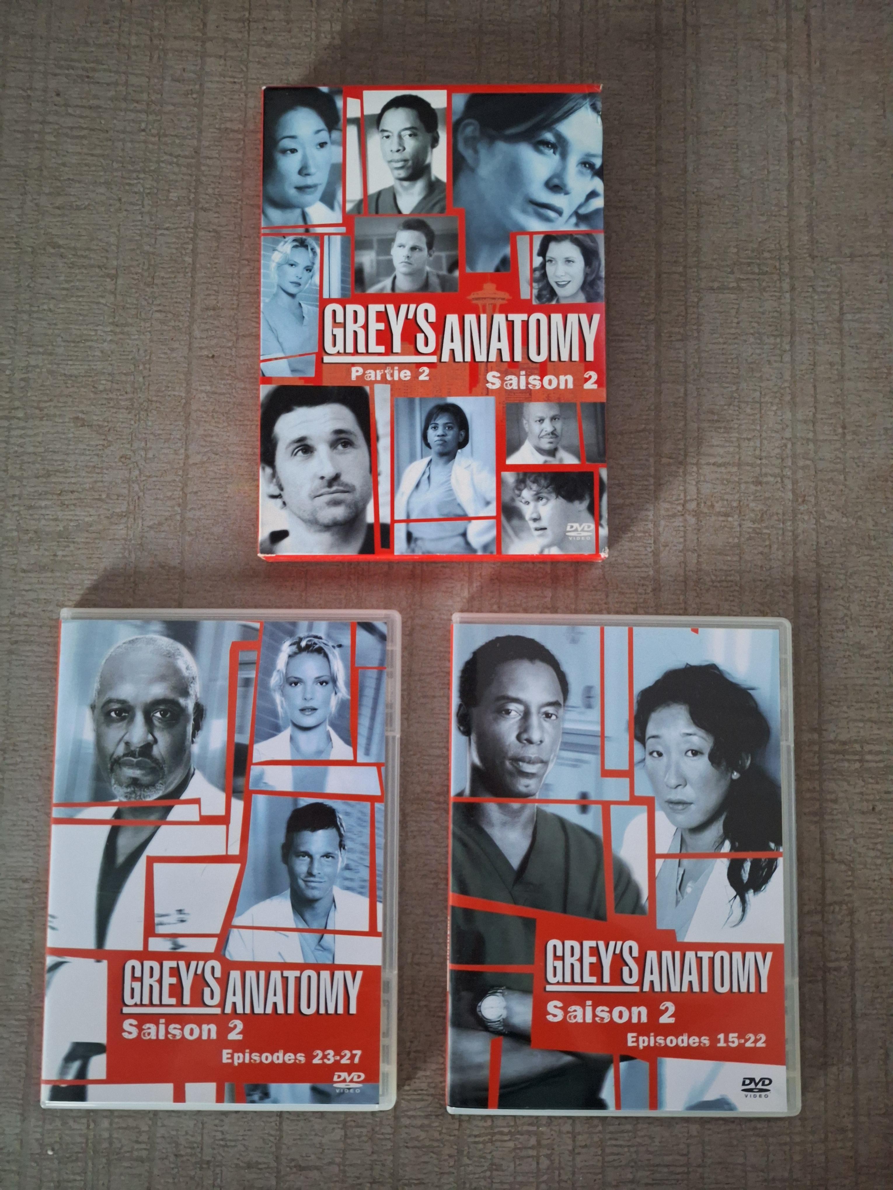 troc de troc dvd grey's anatomy saison 2 partie 2 image 0
