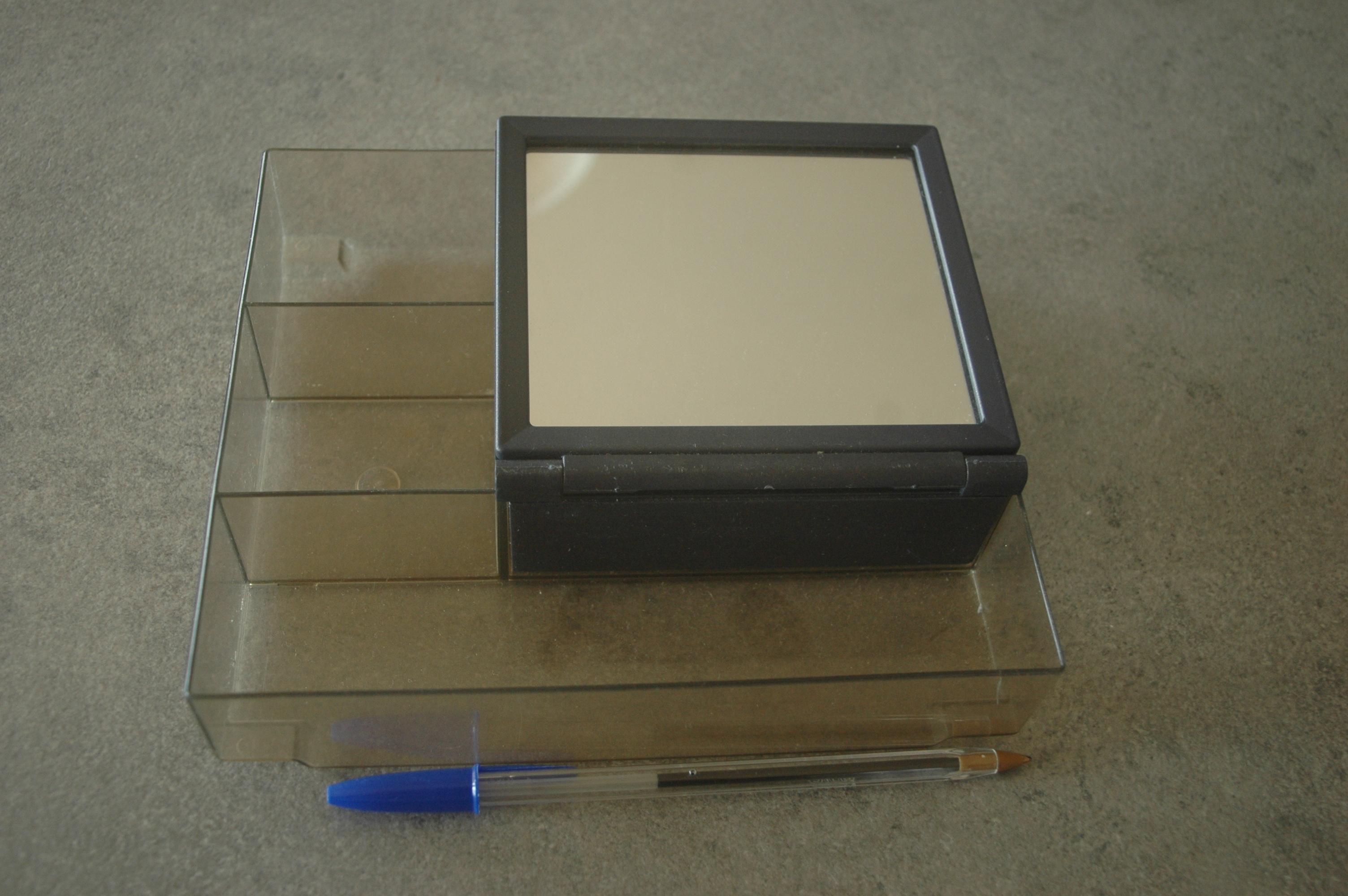 troc de troc plateau range maquillage et miroir image 2