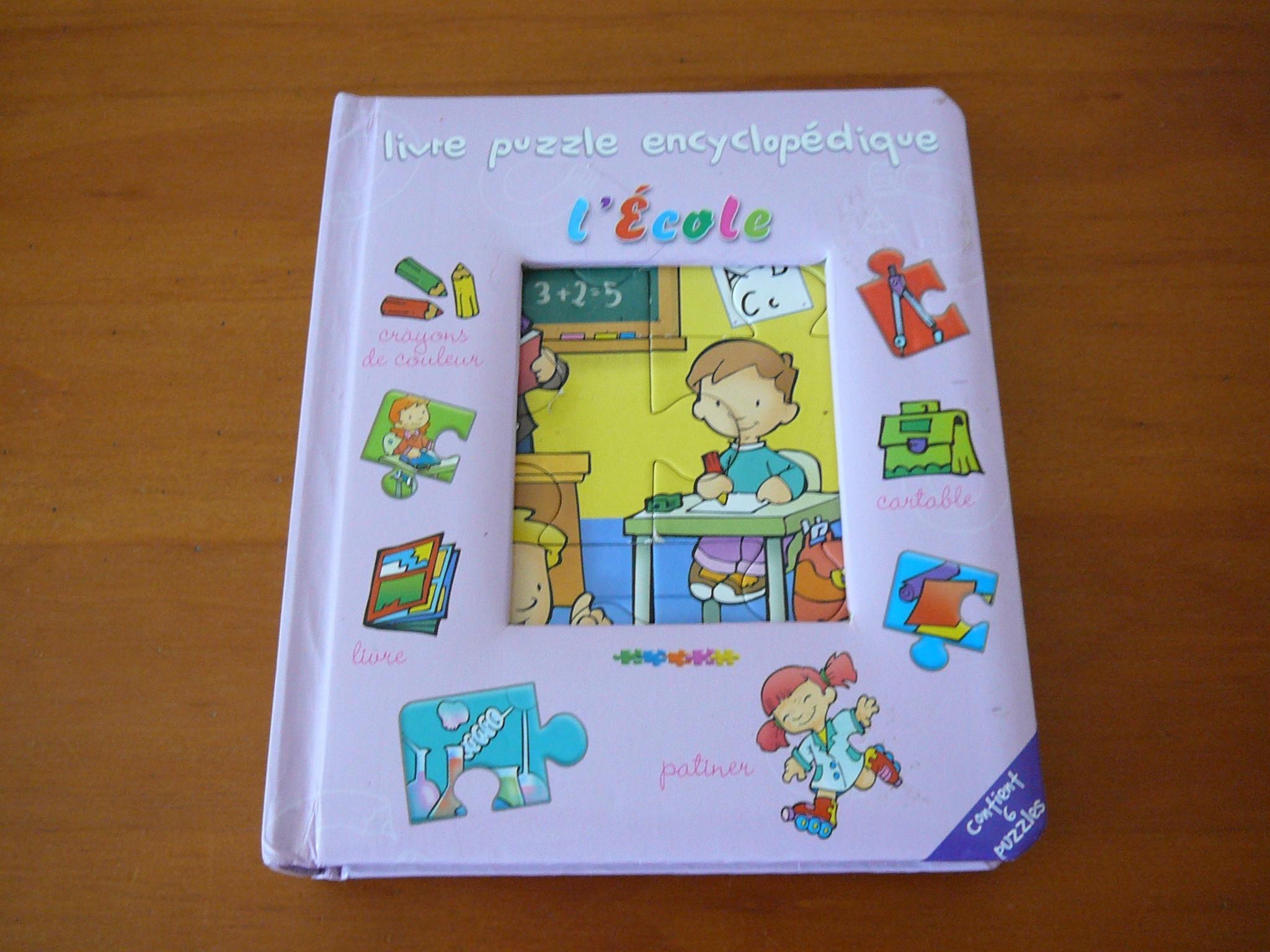 troc de troc livre imagier et puzzles image 0