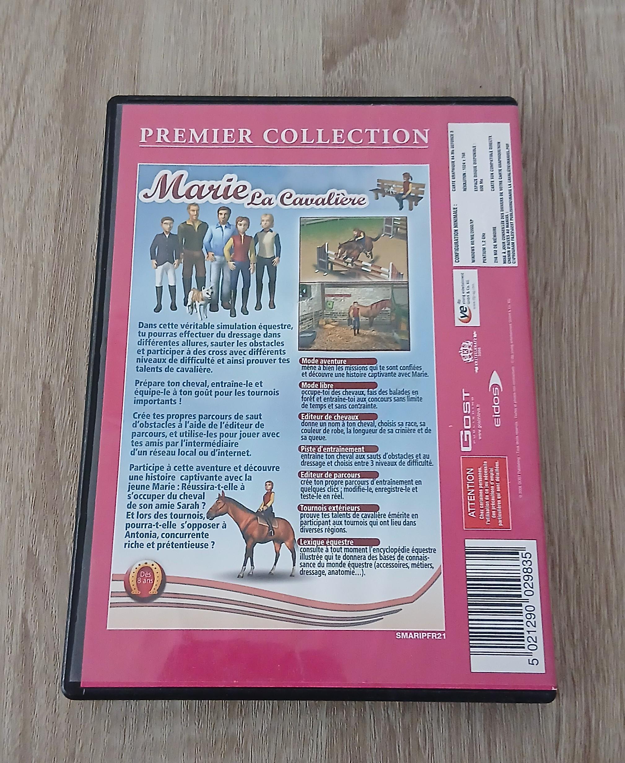 troc de troc pc cd - rom premier collection marie la cavalière image 2