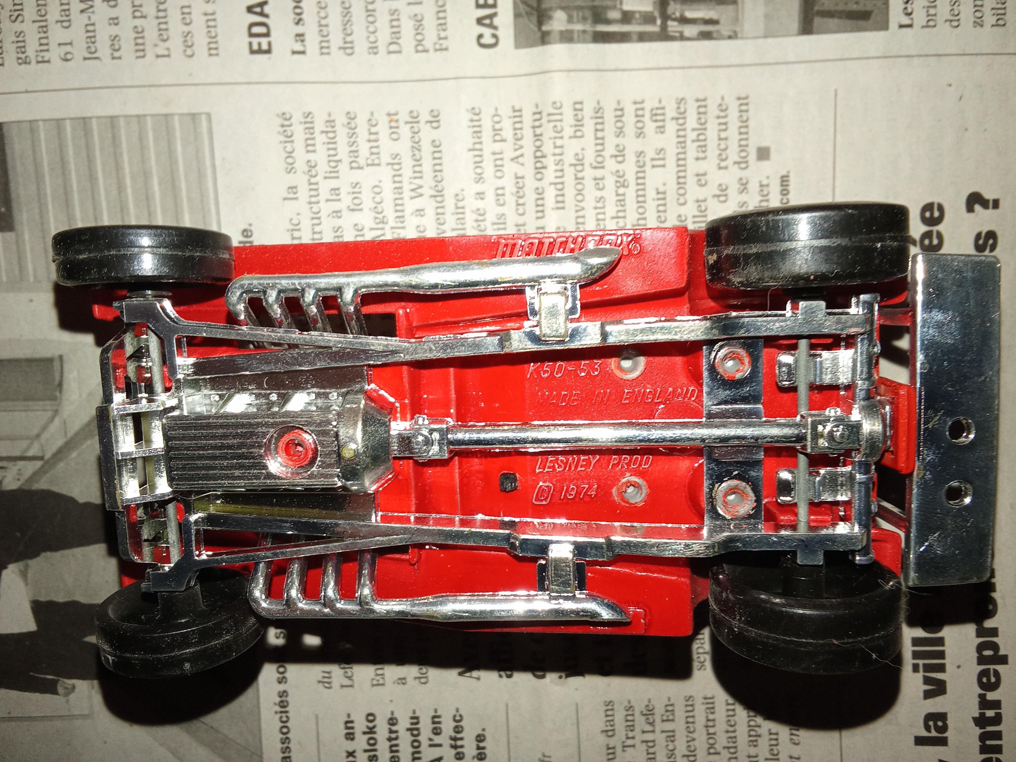 troc de troc lesney prod fire chief 1974 image 2