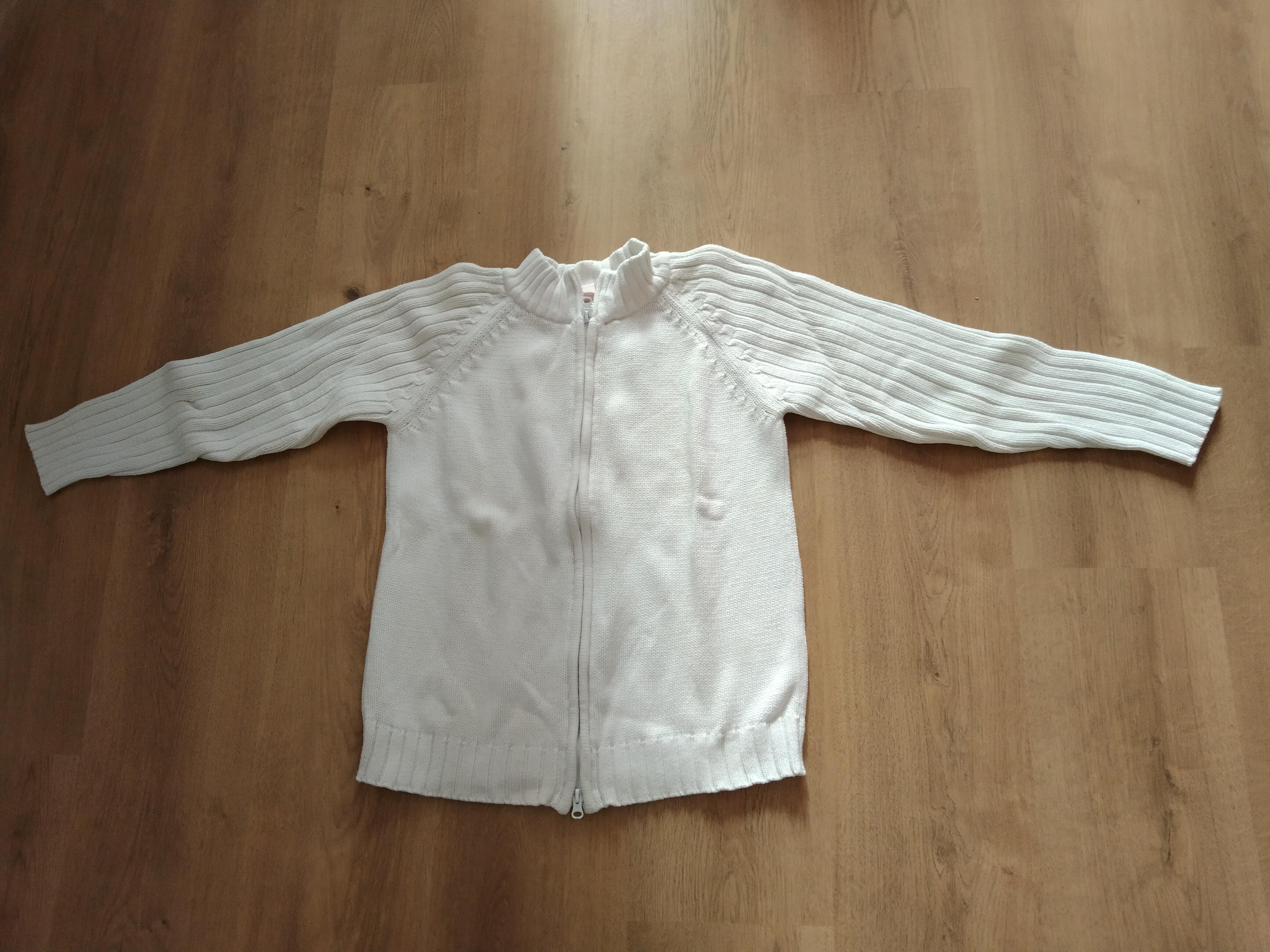 troc de troc veste blanche chaude en coton influx - taille 46/48 image 0