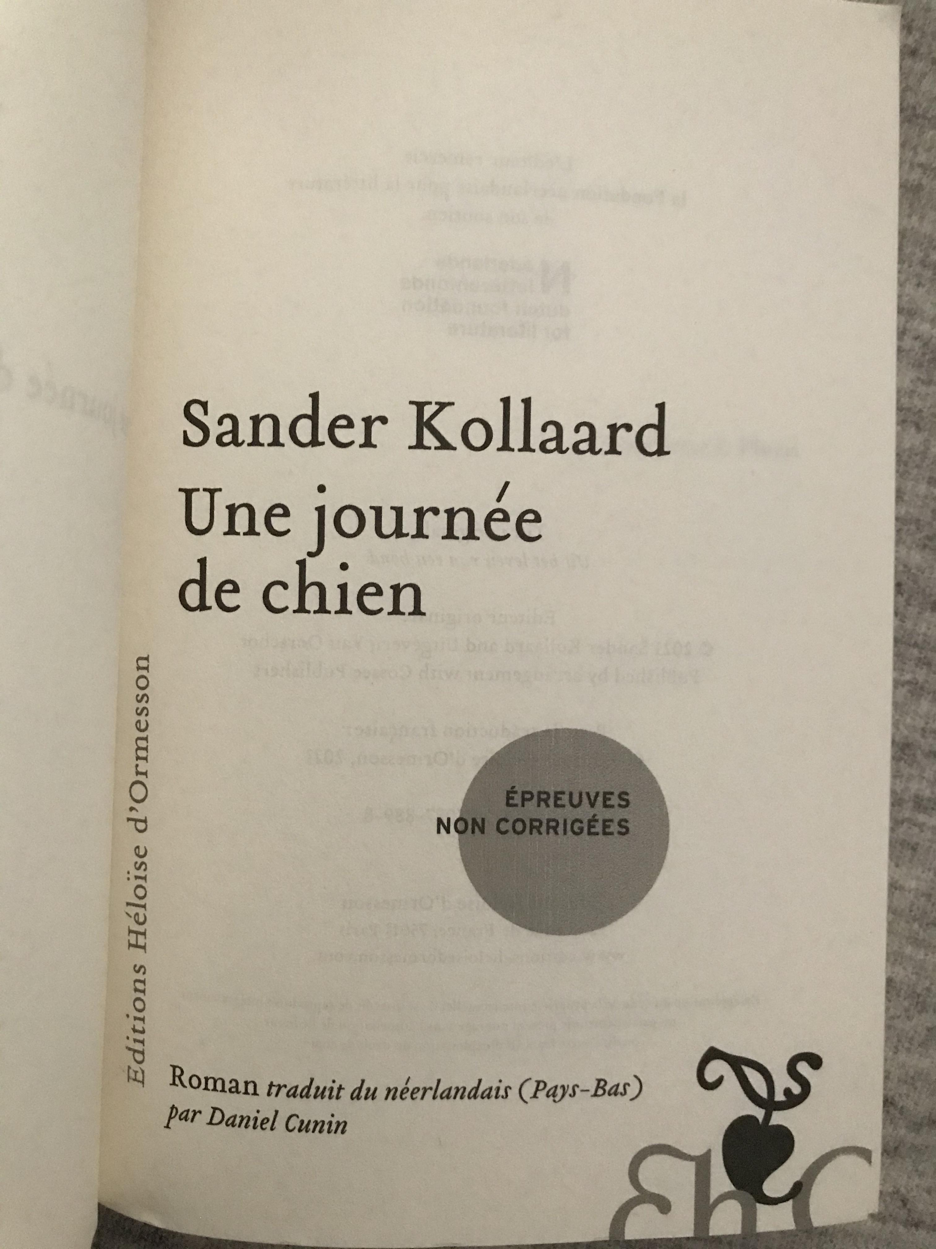 troc de troc une journée de chien de sander kollaard image 2