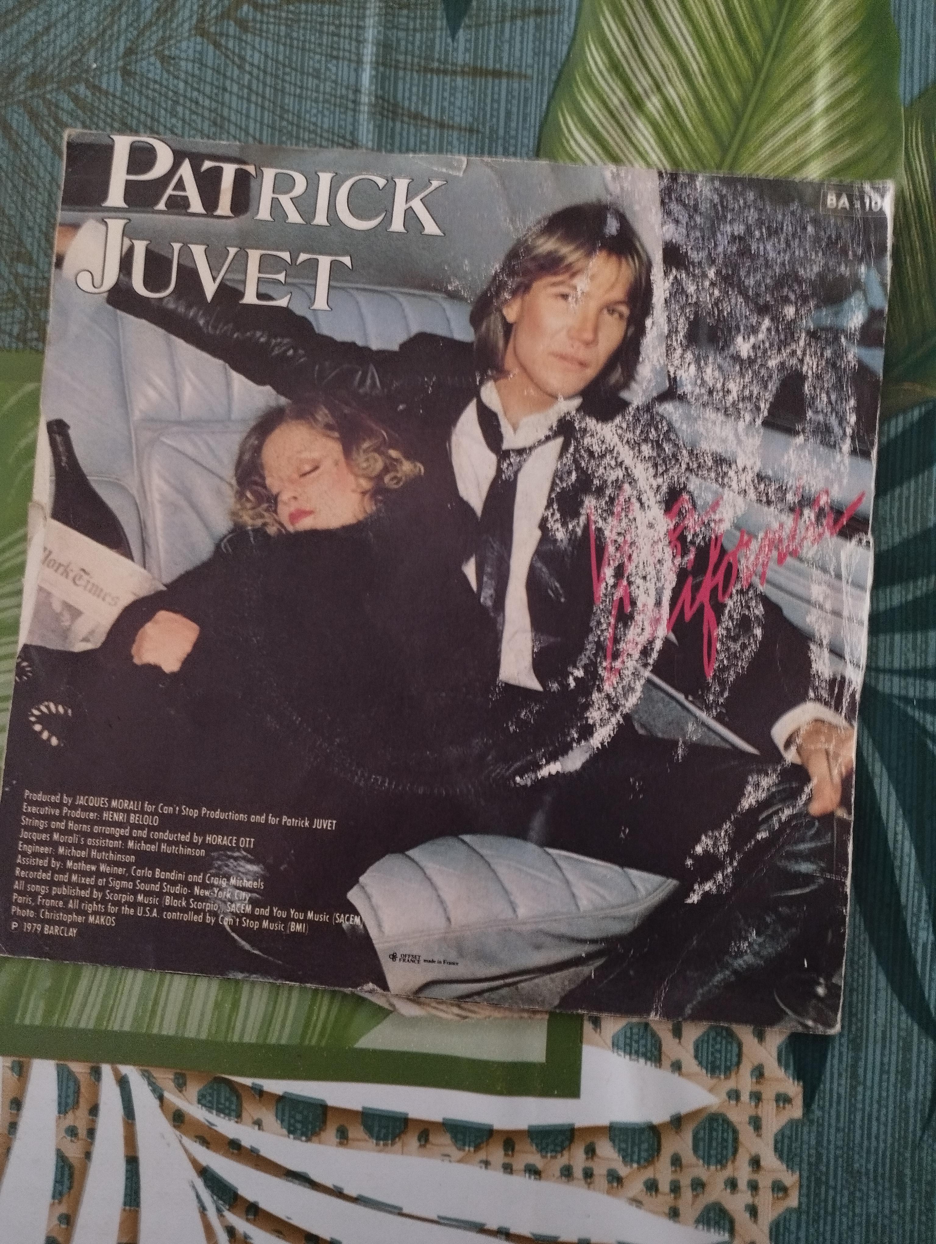 troc de troc disque vinyle 45t patrick juvet - lady night image 1