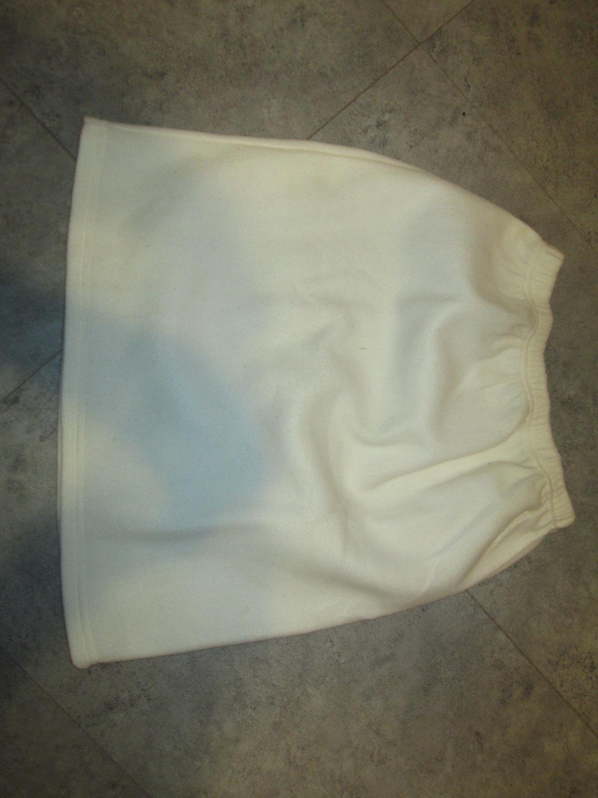troc de troc jupe polaire neuf blanc cassé  marqué 42/44 image 1