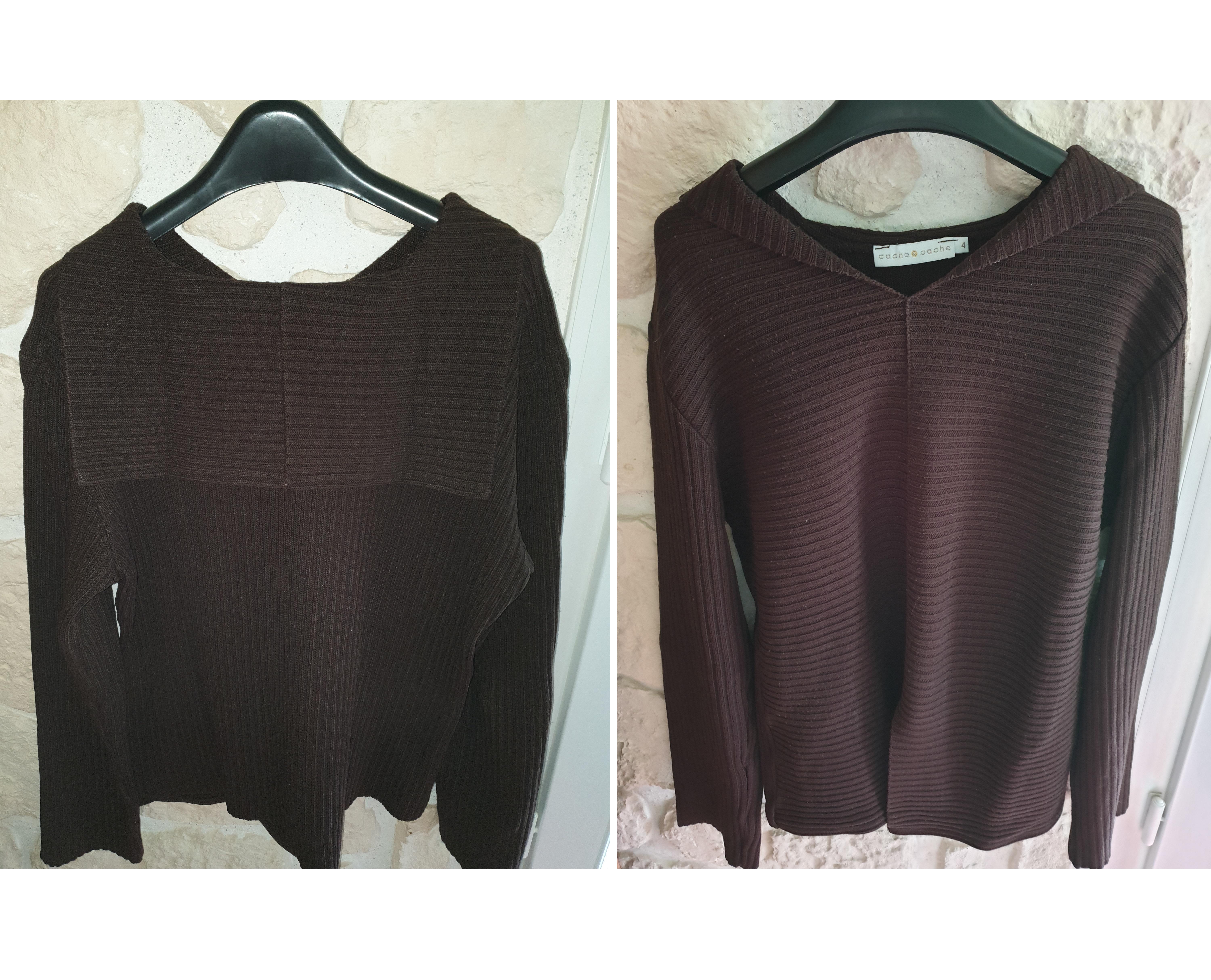 troc de troc pull marron t.4 image 1