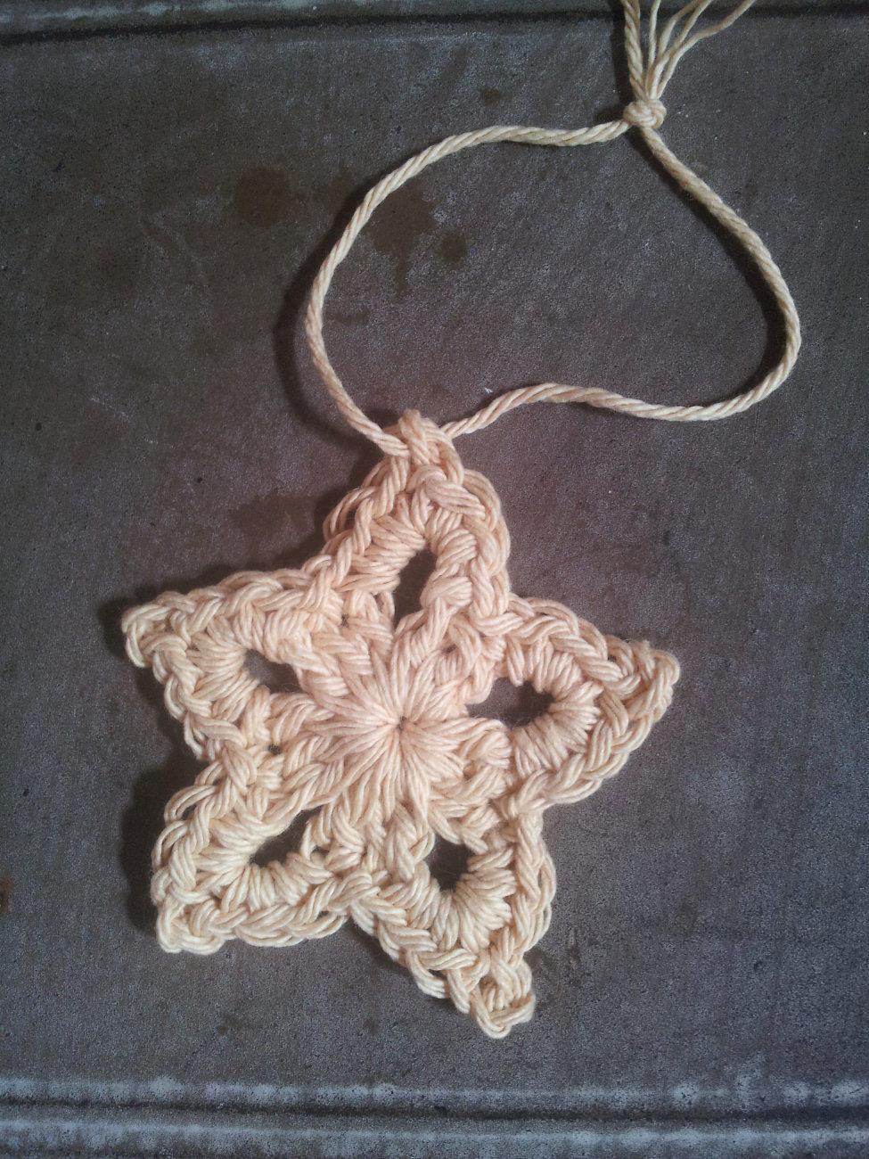 troc de troc etoile au crochet faite main #2 image 0