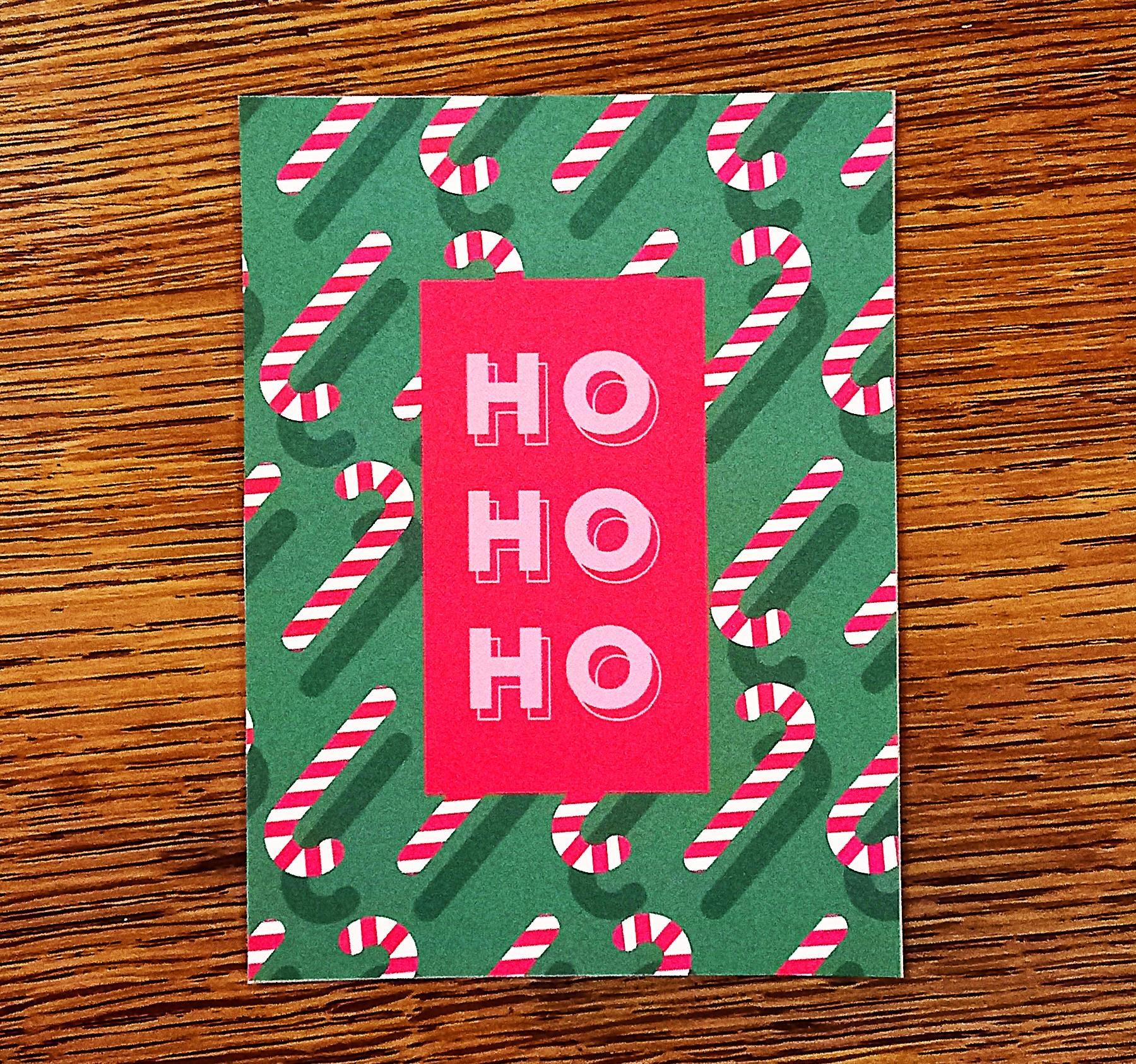 troc de troc carte "ho ho ho". image 0