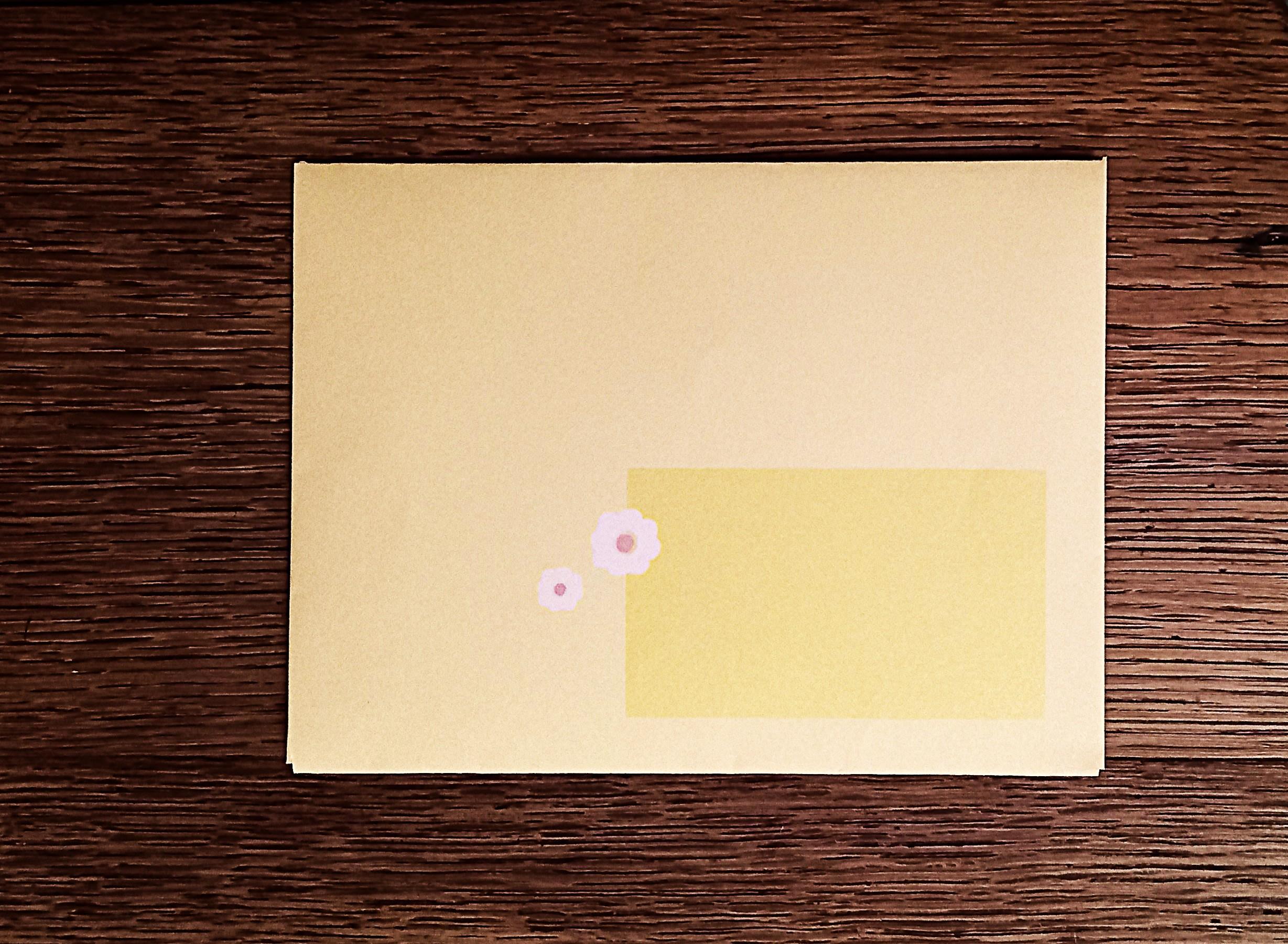 troc de troc enveloppe à fleurs. image 0